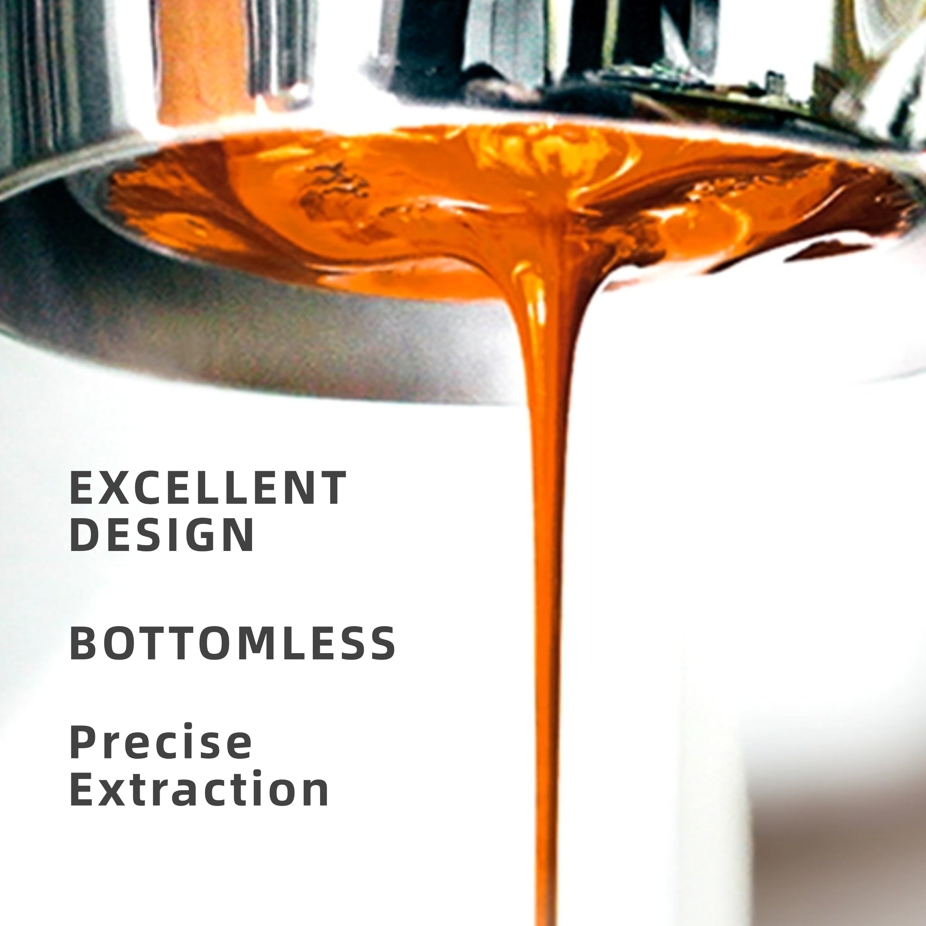 51mm Bottomless Portafilter for DeLonghi Dedica EC680/685/785 and Smeg Espresso Machines