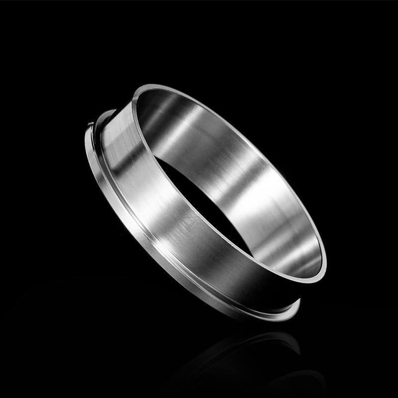 NEOUZA Coffee Espresso Dosing Funnel Ring 51mm/53mm/58mm Stainless Steel  Catcher Fits for Espresso Barista Filter Basket Portafilter