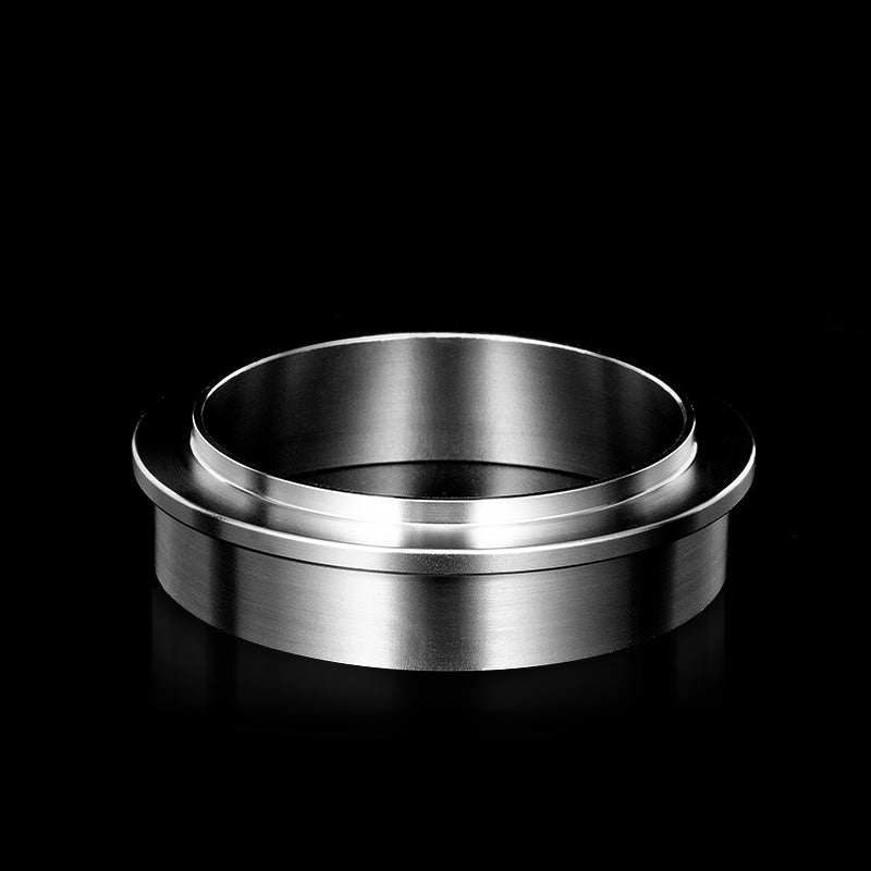 NEOUZA Coffee Espresso Dosing Funnel Ring 51mm/53mm/58mm Stainless Steel  Catcher Fits for Espresso Barista Filter Basket Portafilter