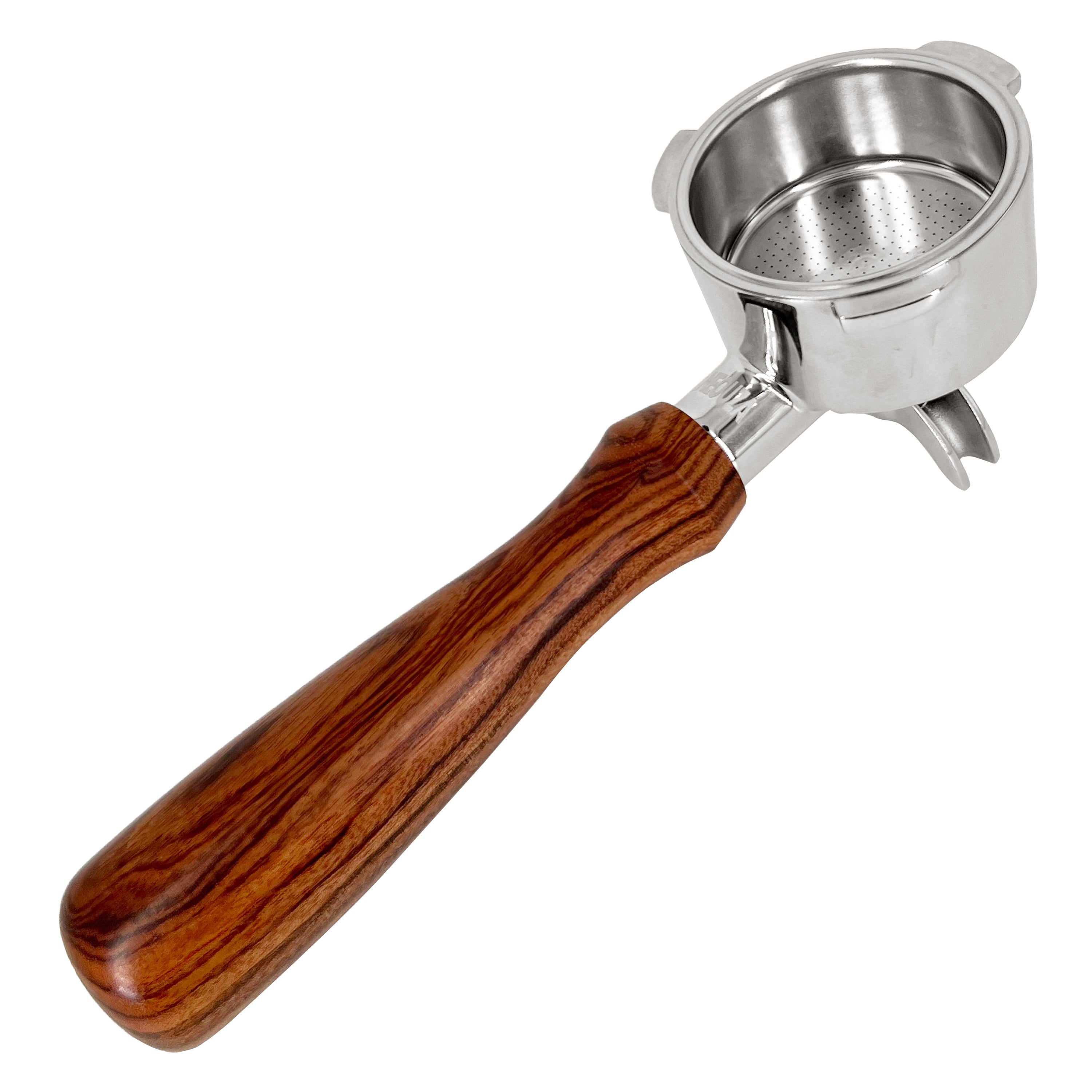 NEOUZA 51mm Portafilter with Two Spouts & Non-Pressurized Basket, Fits Donlim, Duchess, Giselle, Gevi & More, Stainless Steel