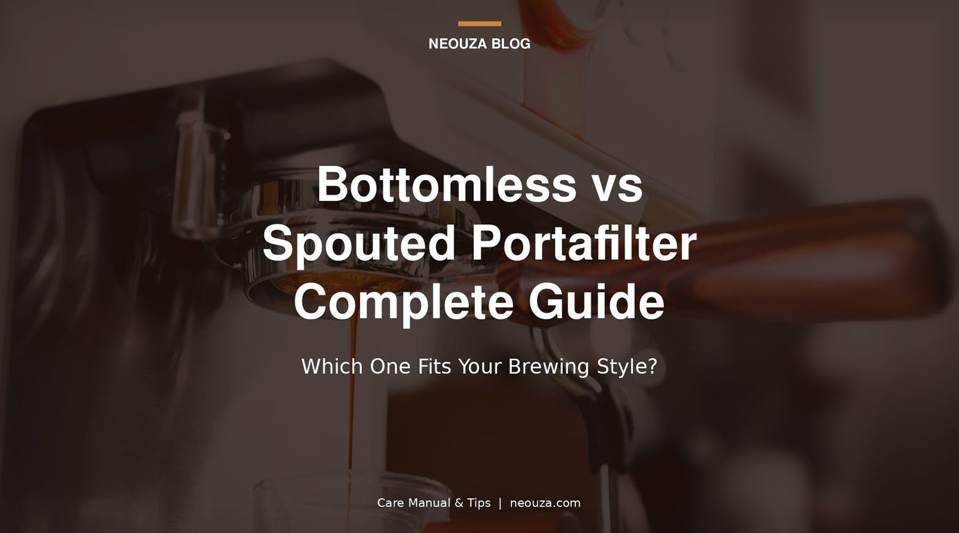 [Tips]Bottomless vs Spouted Portafilter: Complete Comparison - NEOUZA Official Website
