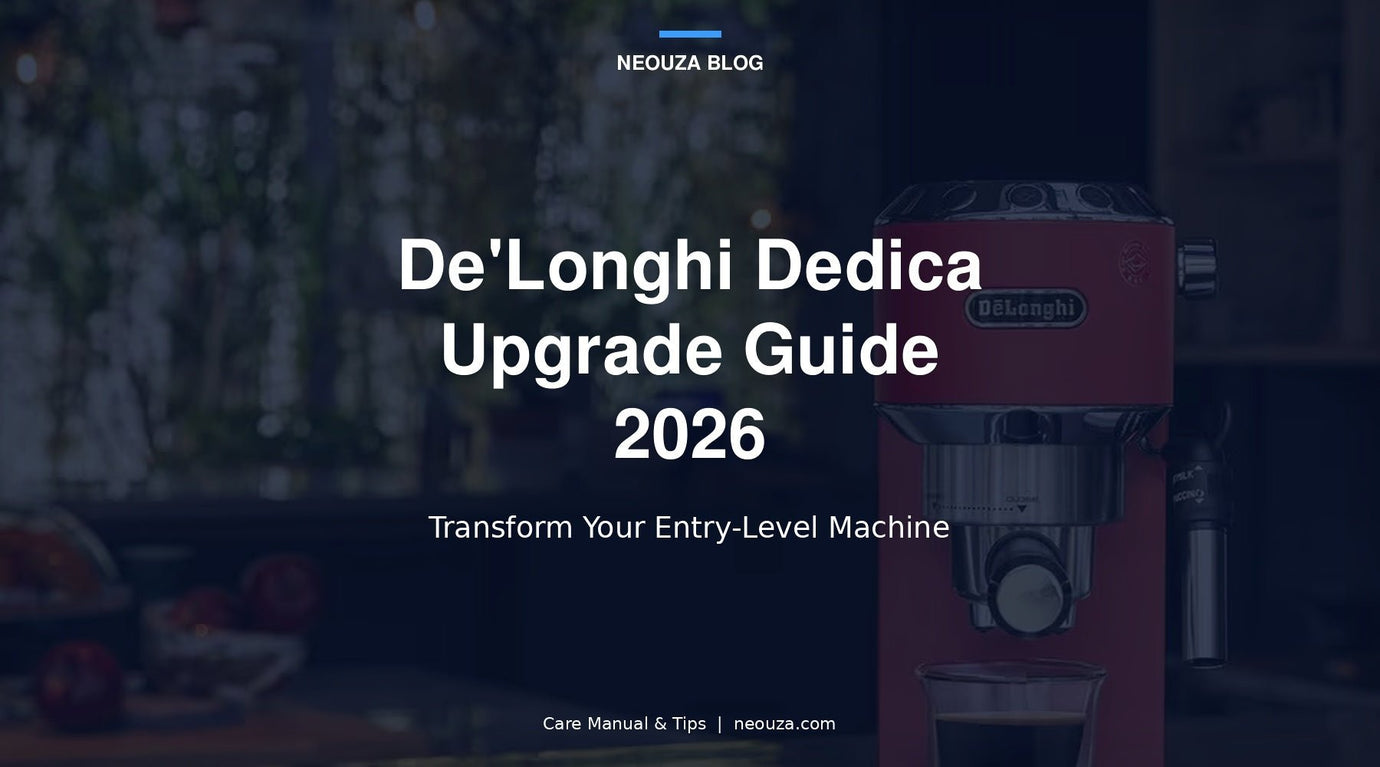[Tips]De'Longhi Dedica Upgrade Guide 2026: Bottomless Portafilter & Accessories - NEOUZA Official Website