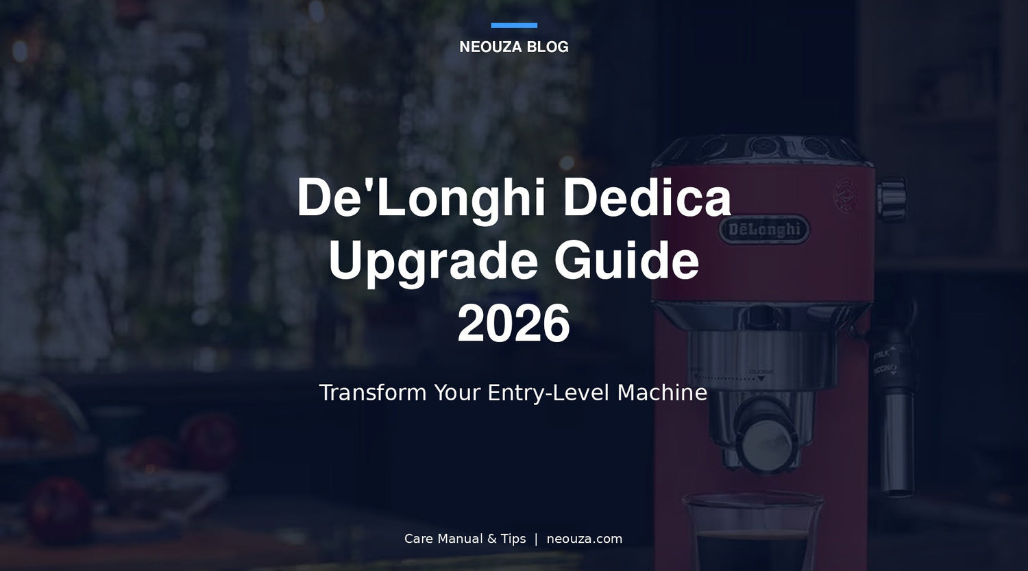[Tips]De'Longhi Dedica Upgrade Guide 2026: Bottomless Portafilter & Accessories
