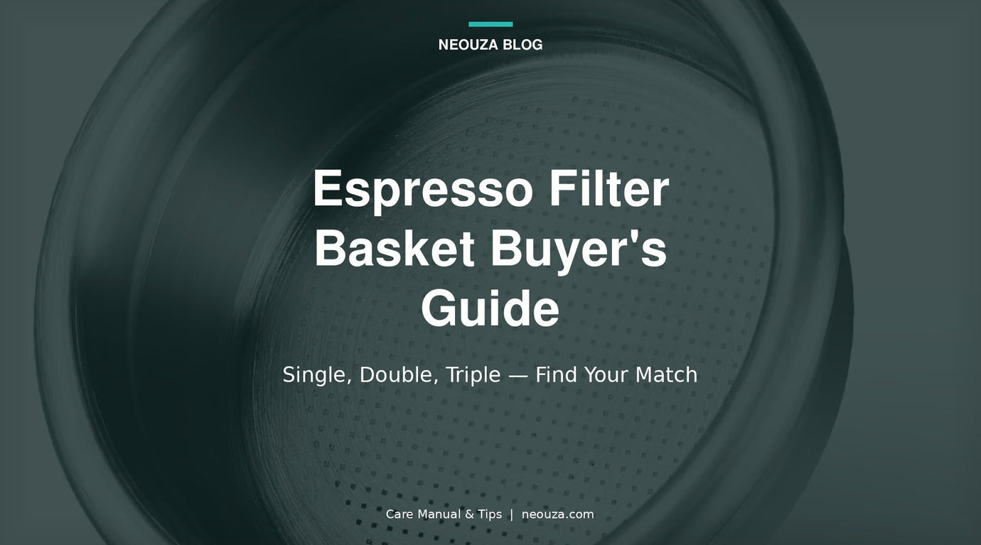 [Tips]Espresso Filter Basket Guide: Sizes, Types & How to Choose - NEOUZA Official Website