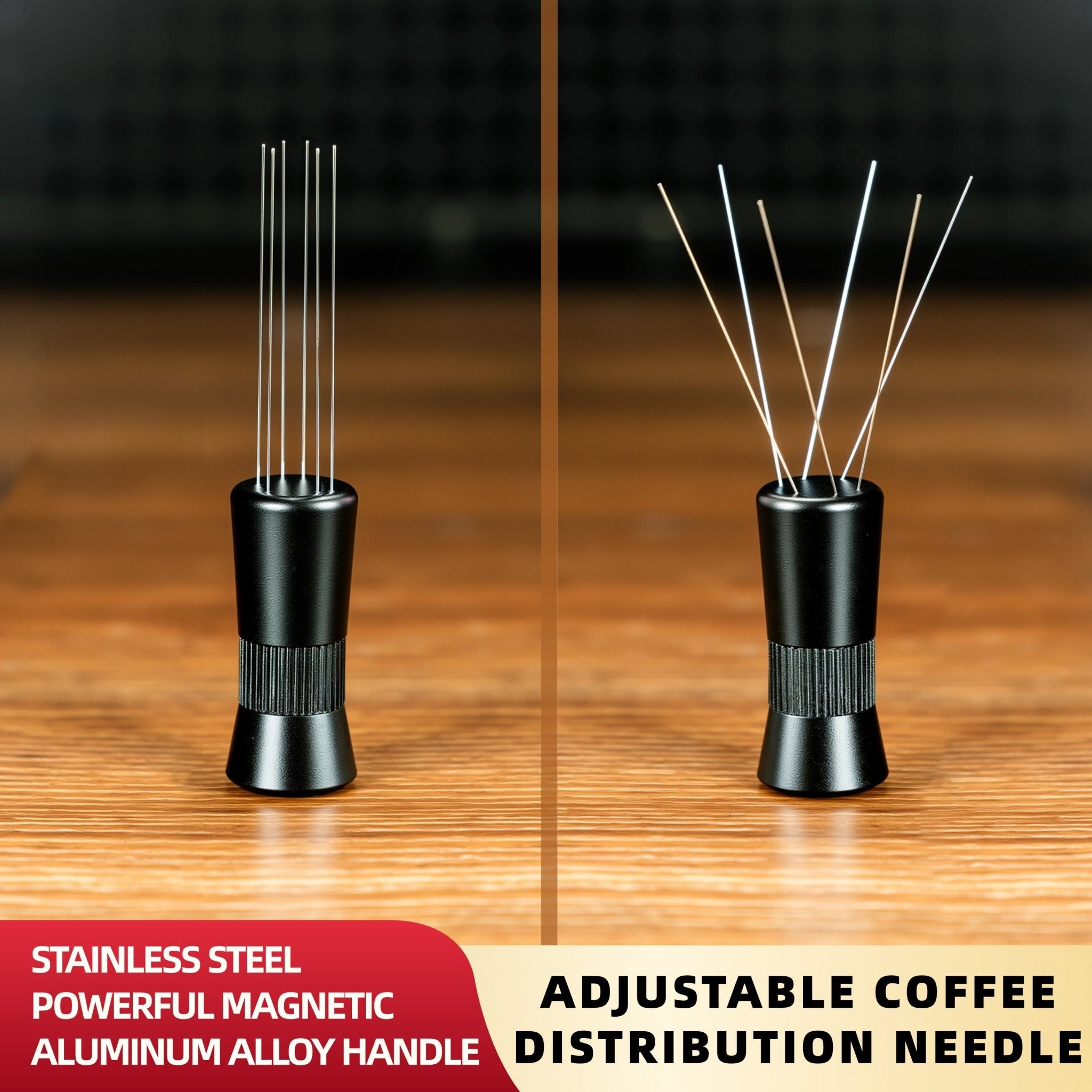 NEOUZA Adjustable Powder Needle comes with a magnetic absorber bracket to evenly distribute the powder with WDT tool for easy stirring - NEOUZA Official Website