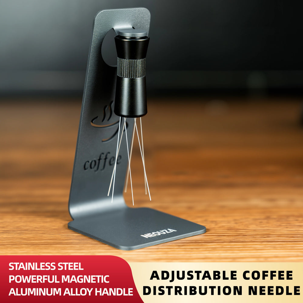 NEOUZA Adjustable Powder Needle comes with a magnetic absorber bracket to evenly distribute the powder with WDT tool for easy stirring