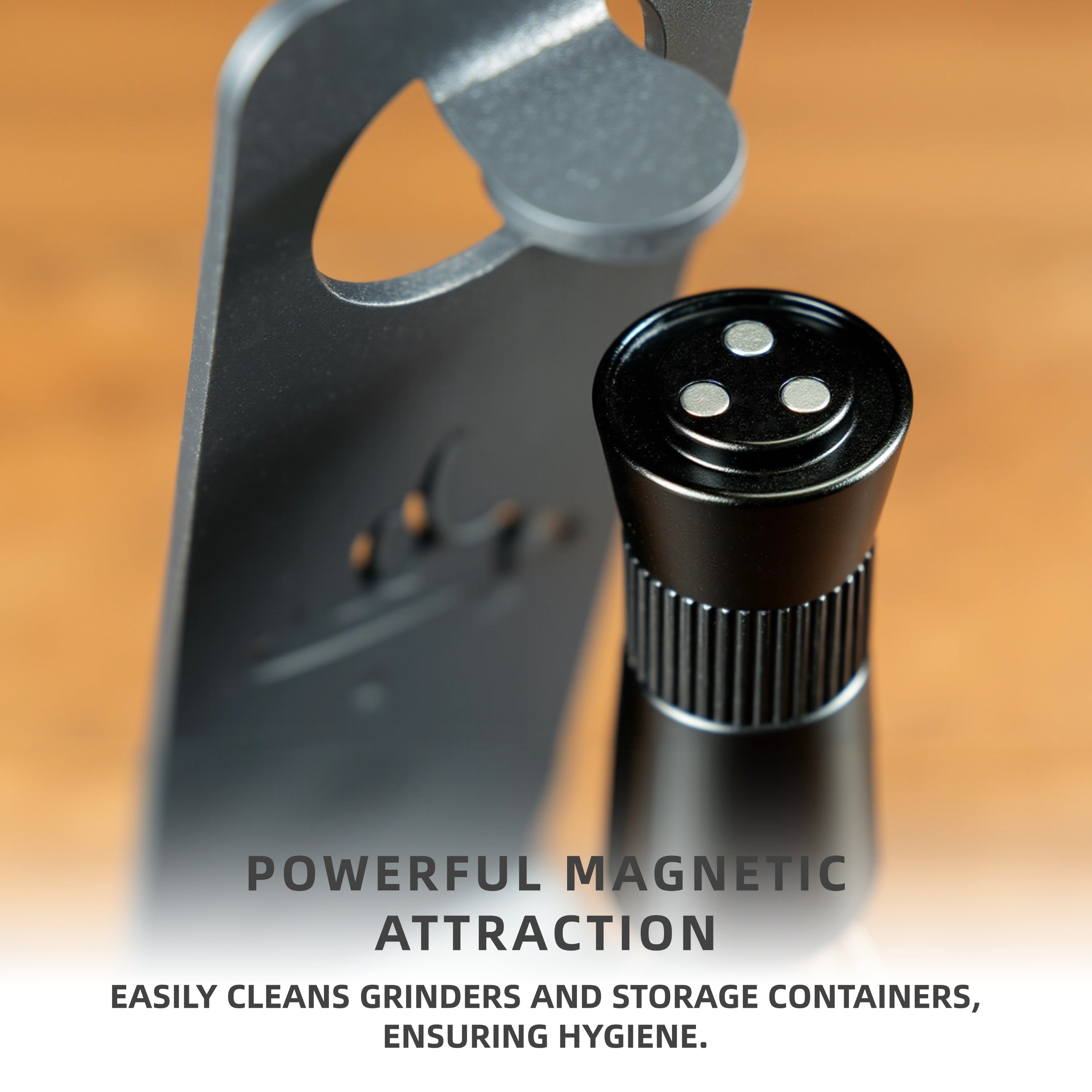 NEOUZA Adjustable Powder Needle comes with a magnetic absorber bracket to evenly distribute the powder with WDT tool for easy stirring