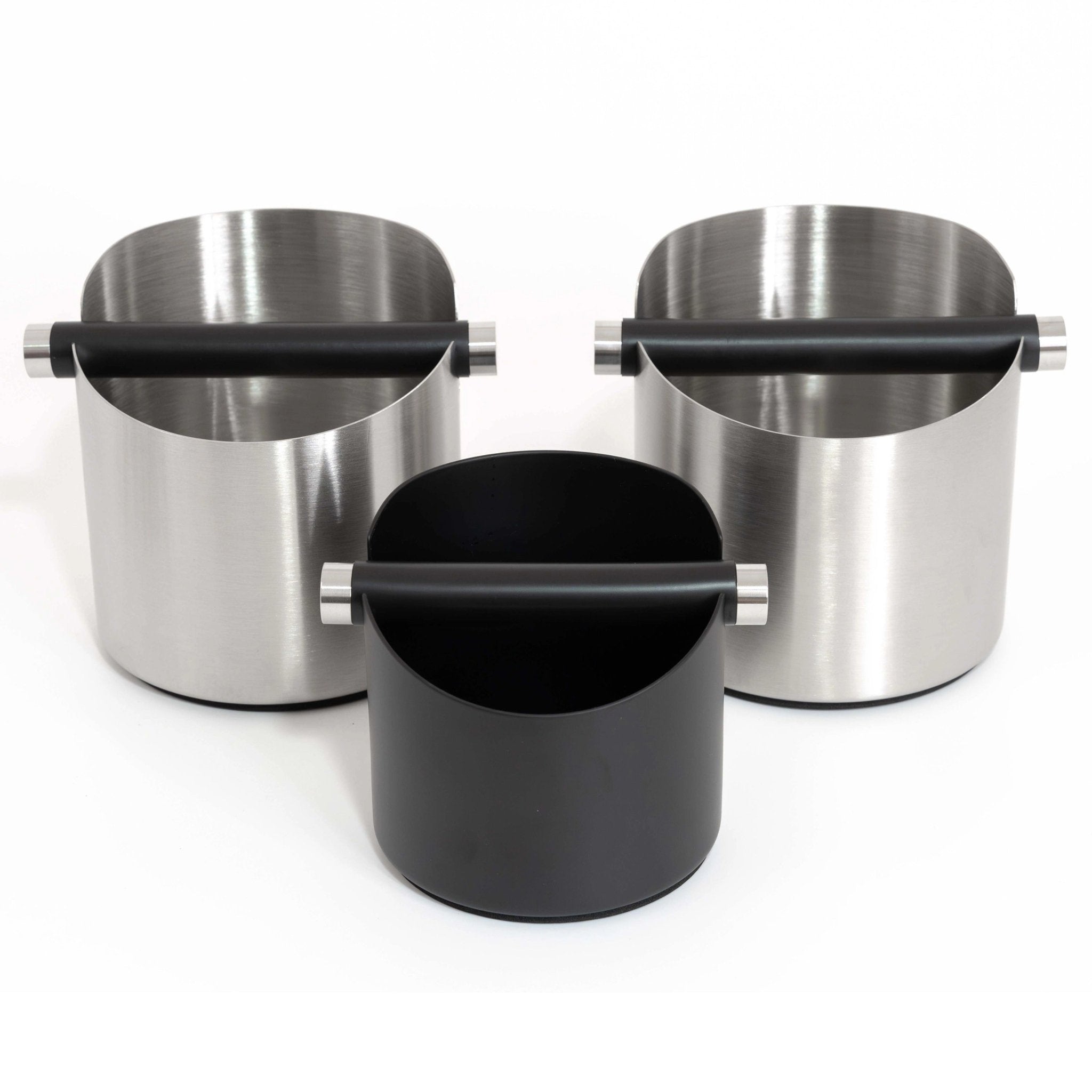 NEOUZA Heavy Duty Stainless Steel Knock Box, Large Capacity Coffee Grounds Dump Bin, Barista Grade, Shock-Absorbent with Removable Bar - NEOUZA Official Website