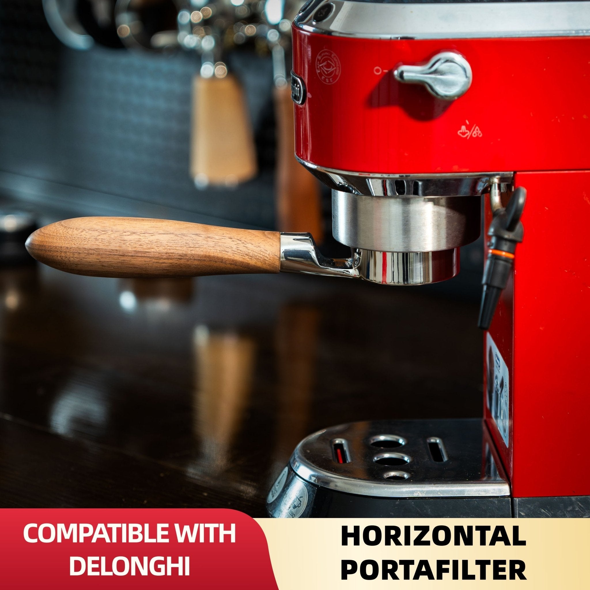 51mm Bottomless Portafilter for DeLonghi Dedica EC680/685/785 and Smeg Espresso Machines - NEOUZA Official Website