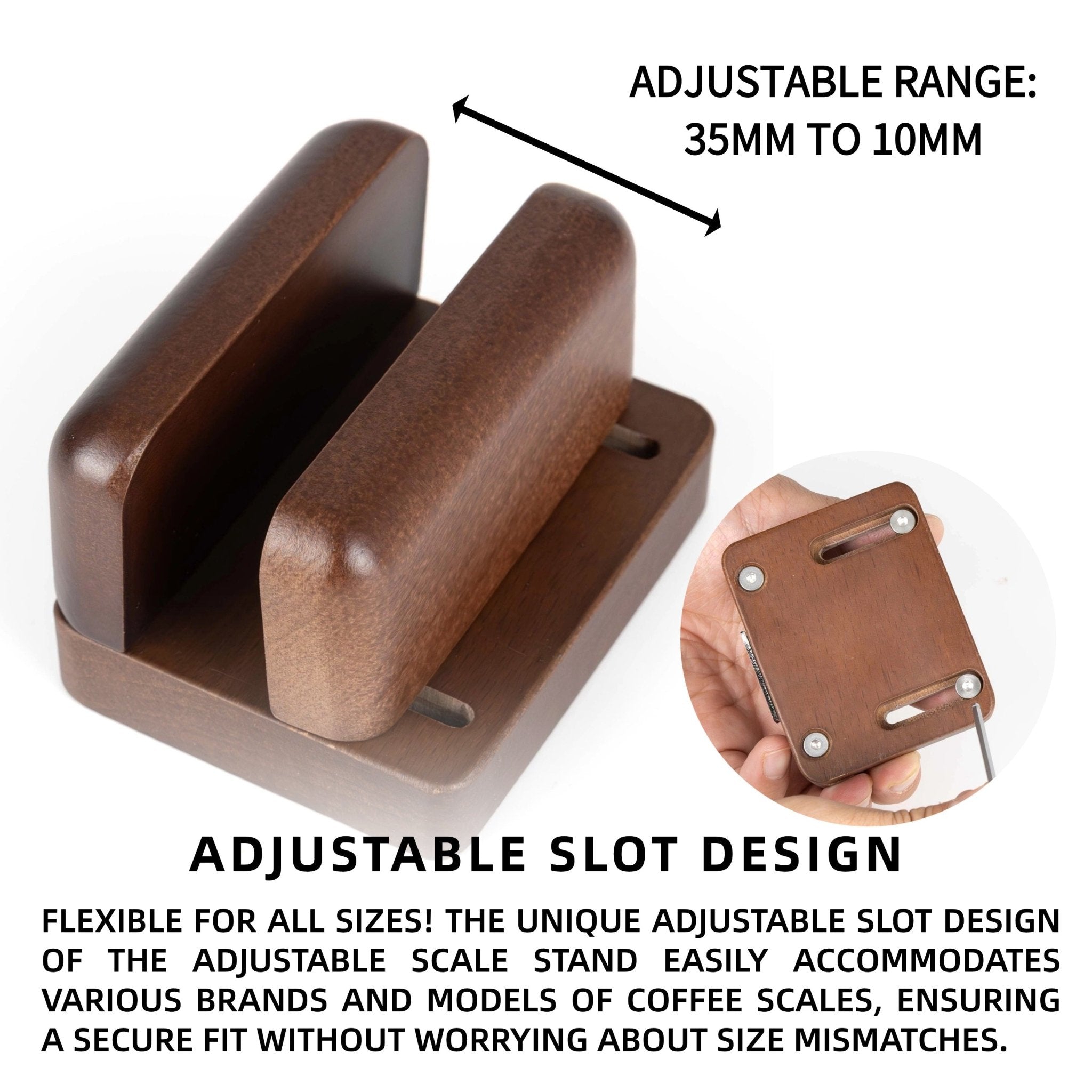 NEOUZA Adjustable Scale Stand for Digital Coffee Scal | Phone and Tablet Stand | Laptop Stand | Multi-Device Stand | Beechwood - NEOUZA Official Website
