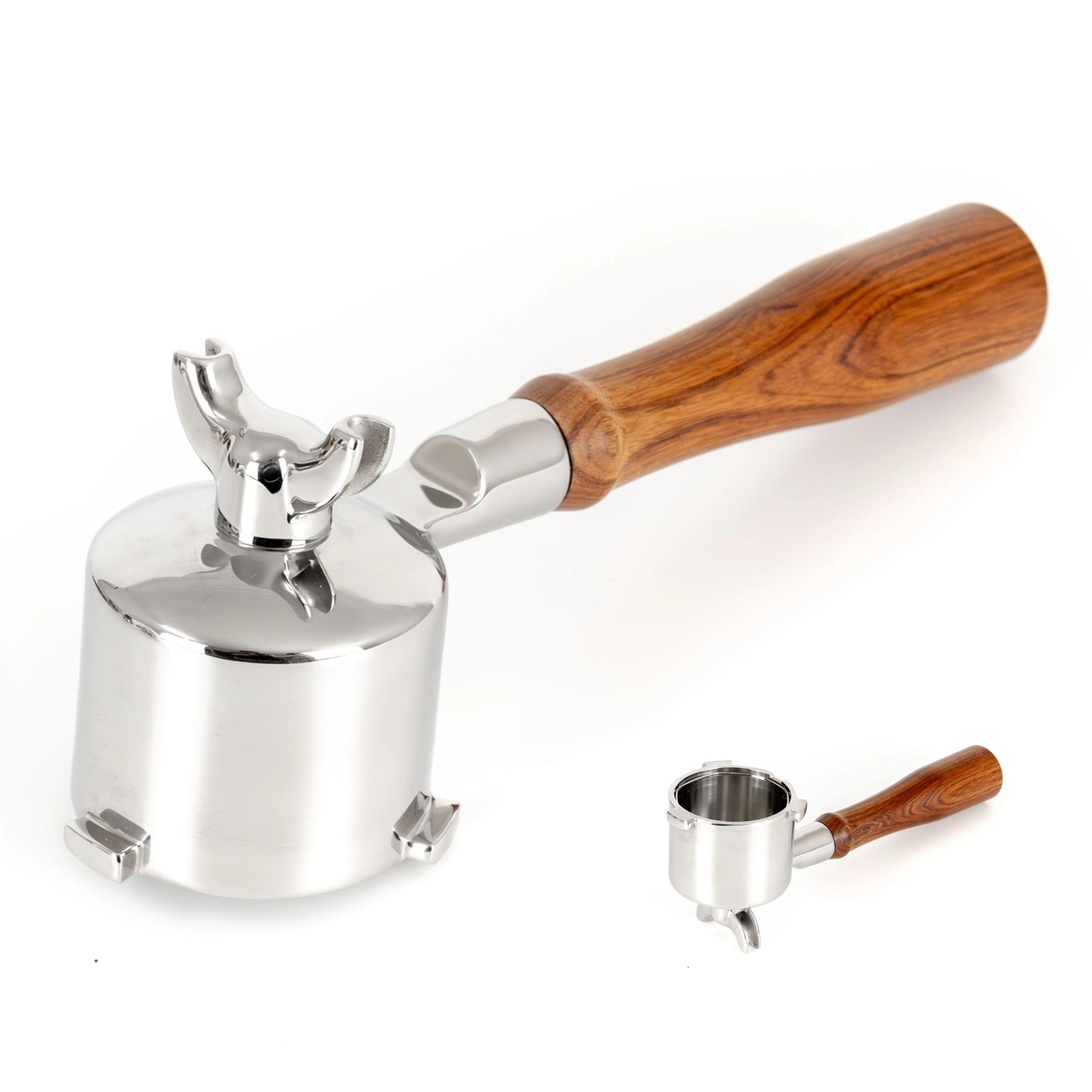 Pressacaffè Professionale NEOUZA 51mm - Calibrato, In Legno E Acciaio, Per Macchine Espresso - Foto 12