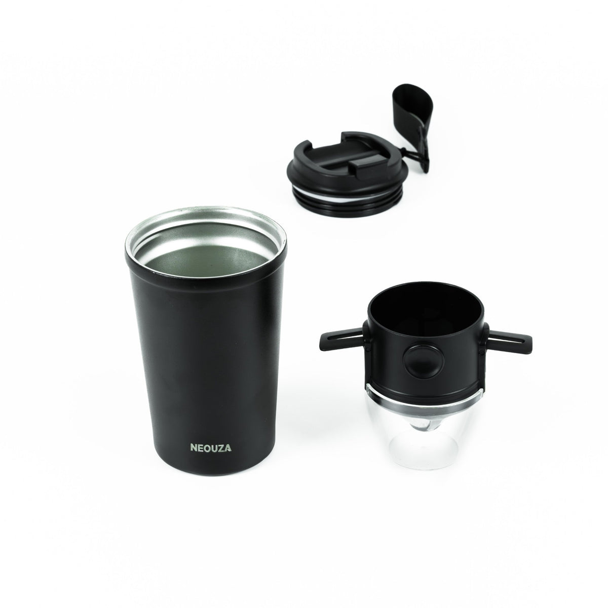 NEOUZA Pour Over Coffee Dripper with Vacuum Insulated Tumbler, Reusable Stainless Steel Coffee Filter, Portable Collapsible Paperless Coffee Maker for Camping, Travel - NEOUZA Official Website