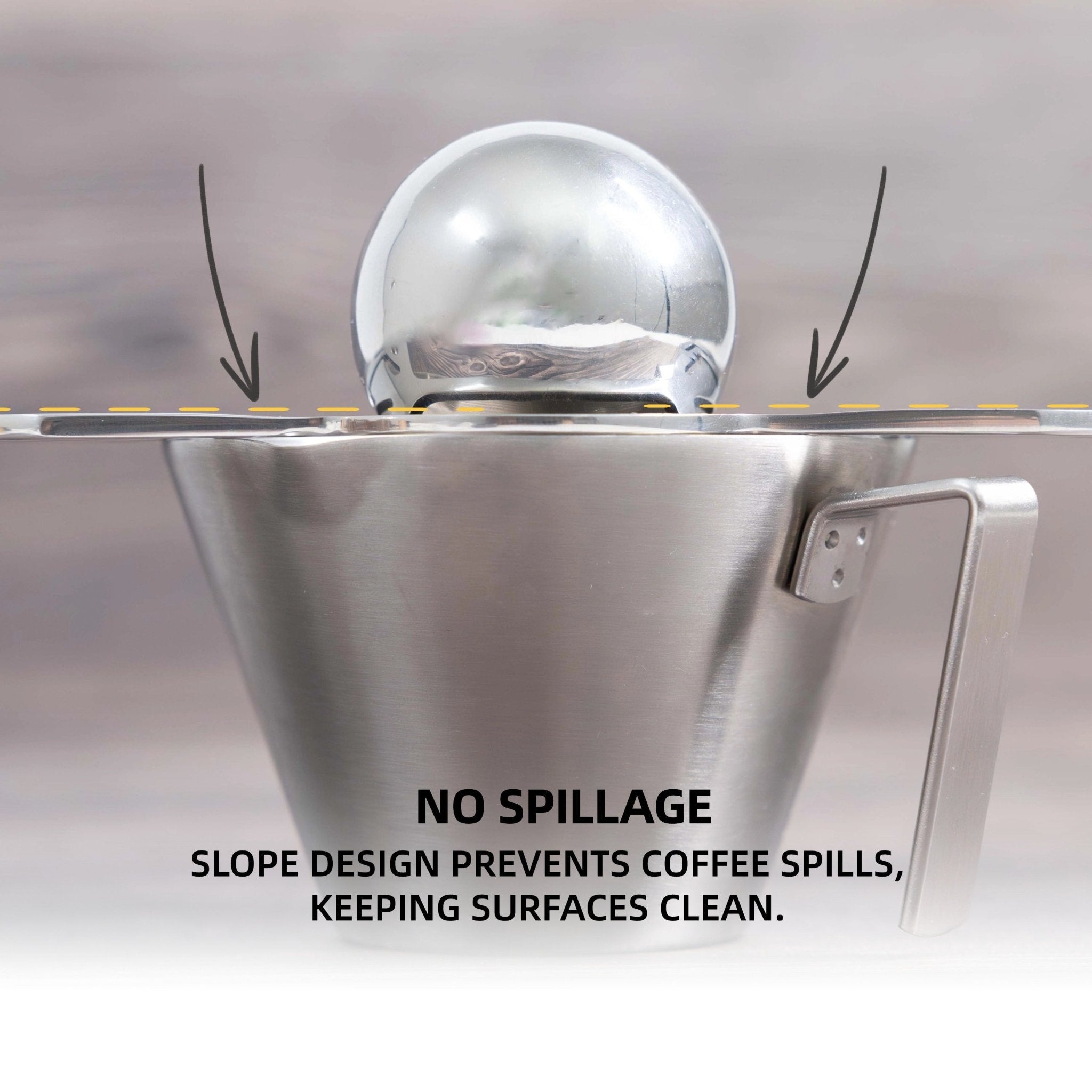 NEOUZA Espresso Extract Chilling Ball, Stainless Steel Frozen Ball Stand for Coffee Machine, Ice Ball for Pour Over Coffee - NEOUZA Official Website