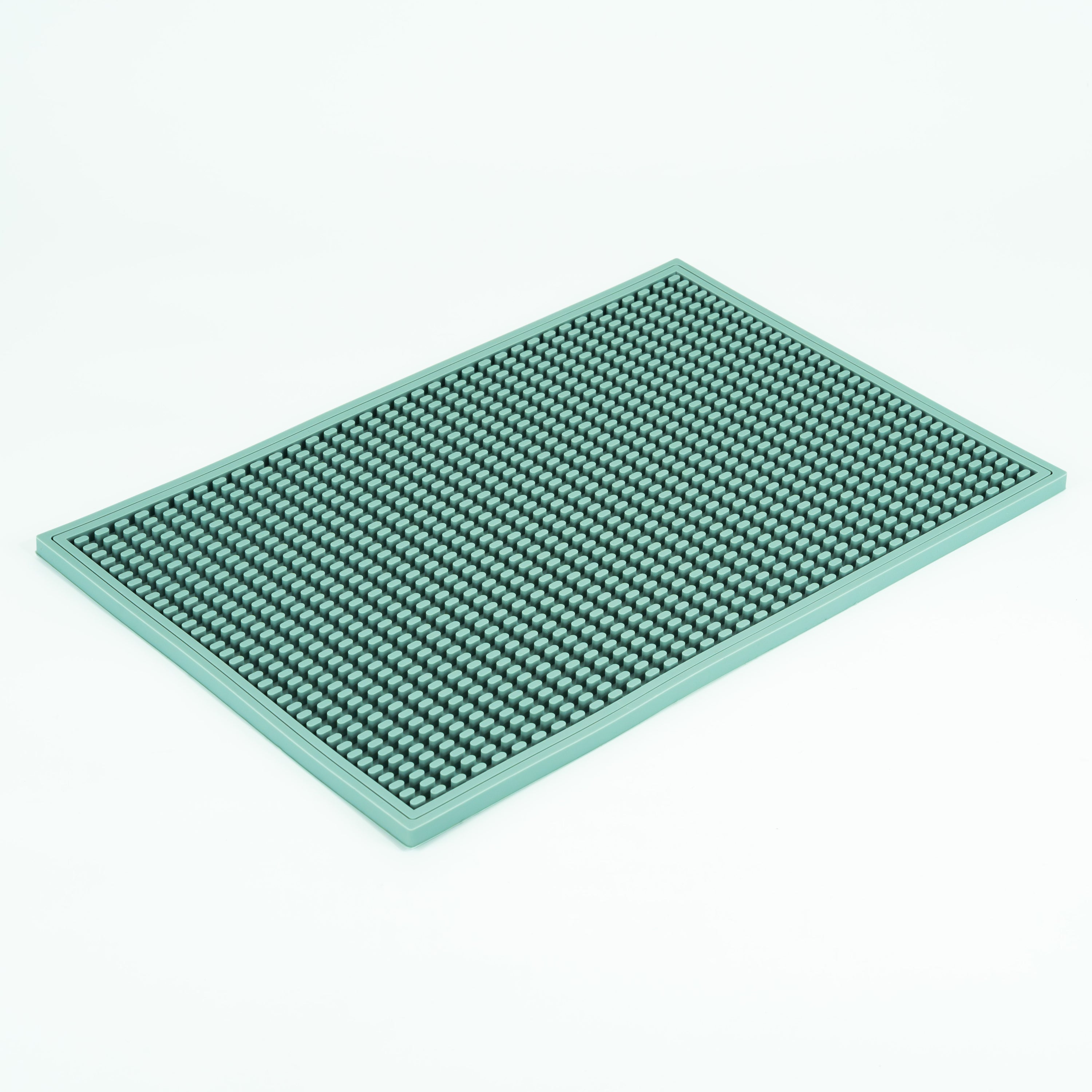 NEOUZA Silicone Bar Mat for Countertop, Heat-Resistant and Spill-Proof Bartending Mat, Modern Minimalist Style Cup Coaster for Home Bar and Coffee Bar