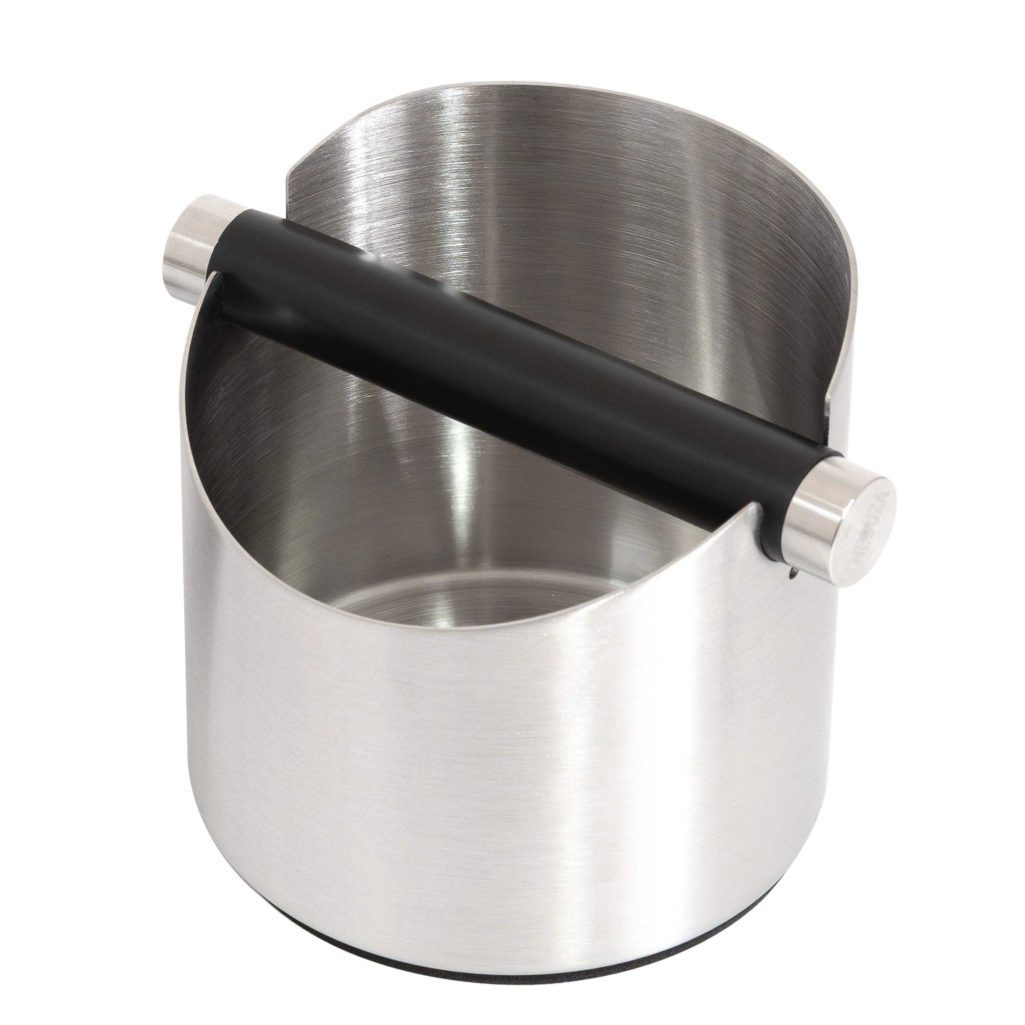 NEOUZA Heavy Duty Stainless Steel Knock Box, Large Capacity Coffee Grounds Dump Bin, Barista Grade, Shock-Absorbent with Removable Bar - NEOUZA Official Website