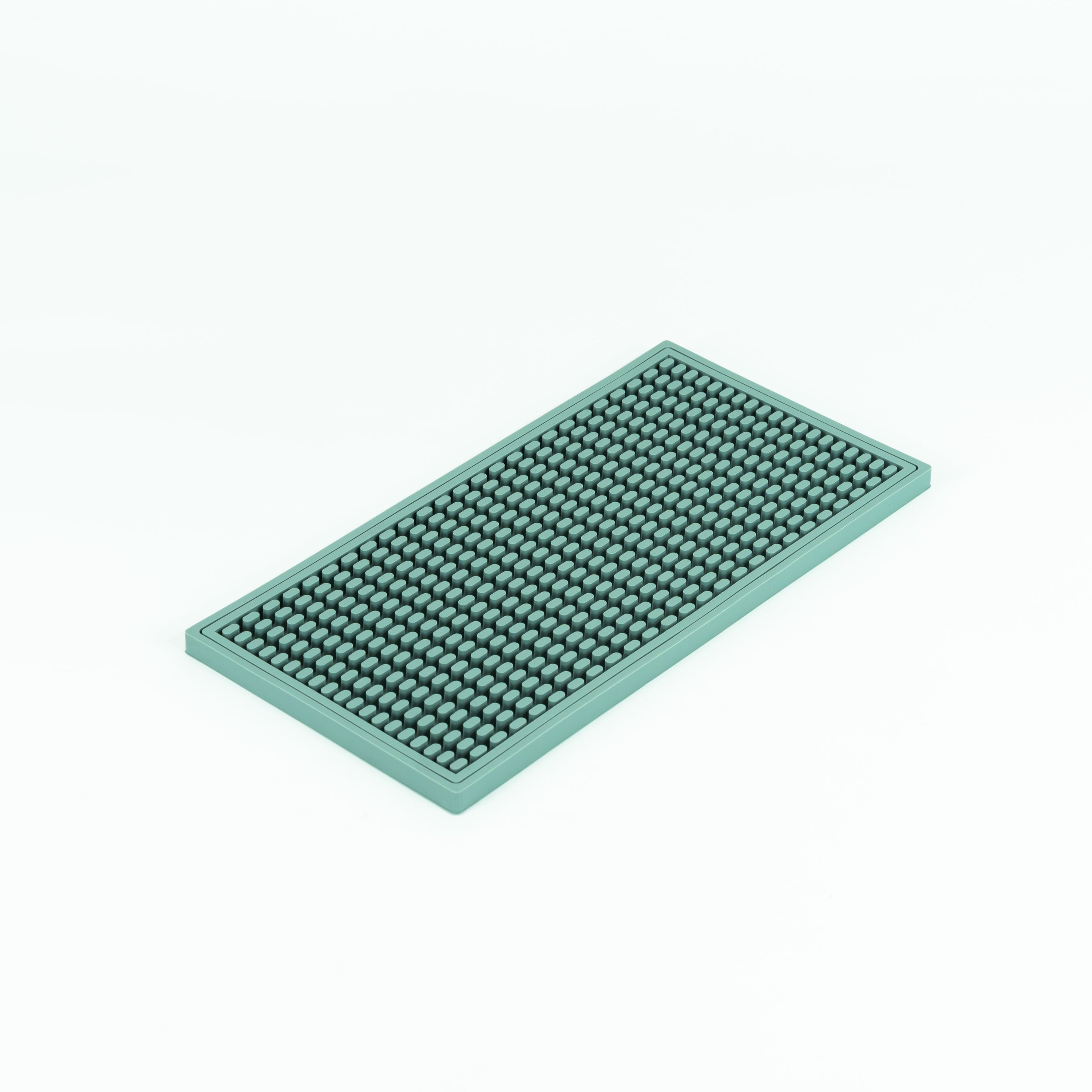 NEOUZA Silicone Bar Mat for Countertop, Heat-Resistant and Spill-Proof Bartending Mat, Modern Minimalist Style Cup Coaster for Home Bar and Coffee Bar