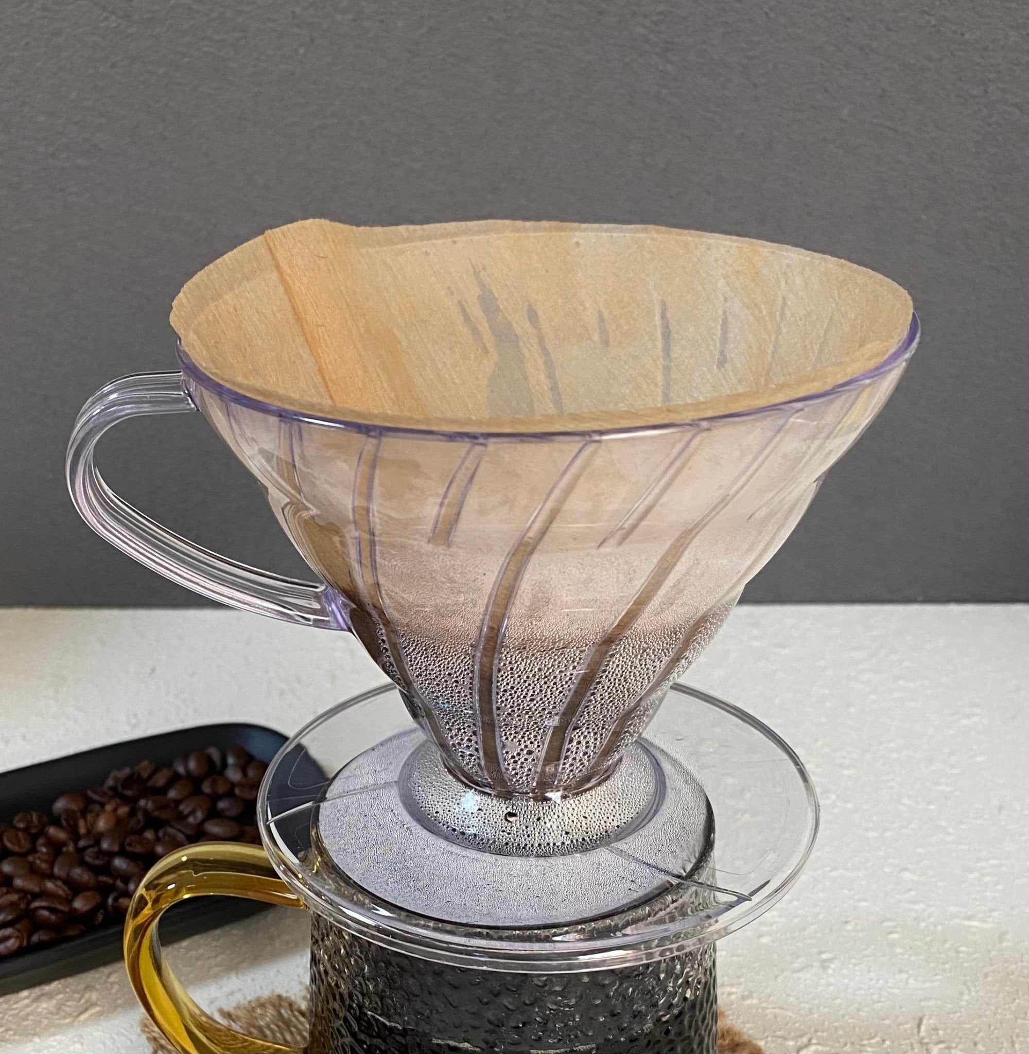 Resin Cone Coffee Dripper – V60-Style Pour Over Brewer - NEOUZA Official Website