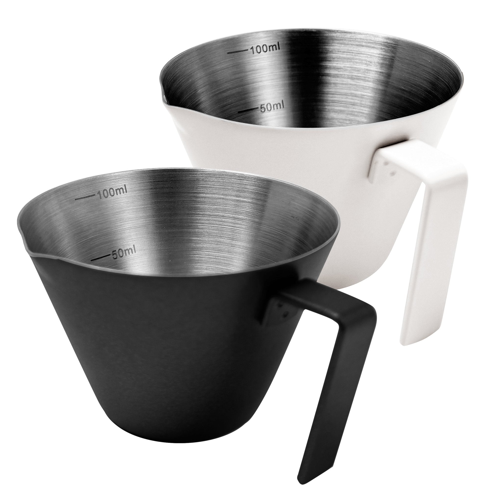 NEOUZA Espresso Shot Cups 100mL Espresso Measuring Cup Stainless Steel Pouring Cup Scale Kitchen Gadgets for Espresso Accessories - NEOUZA Official Website