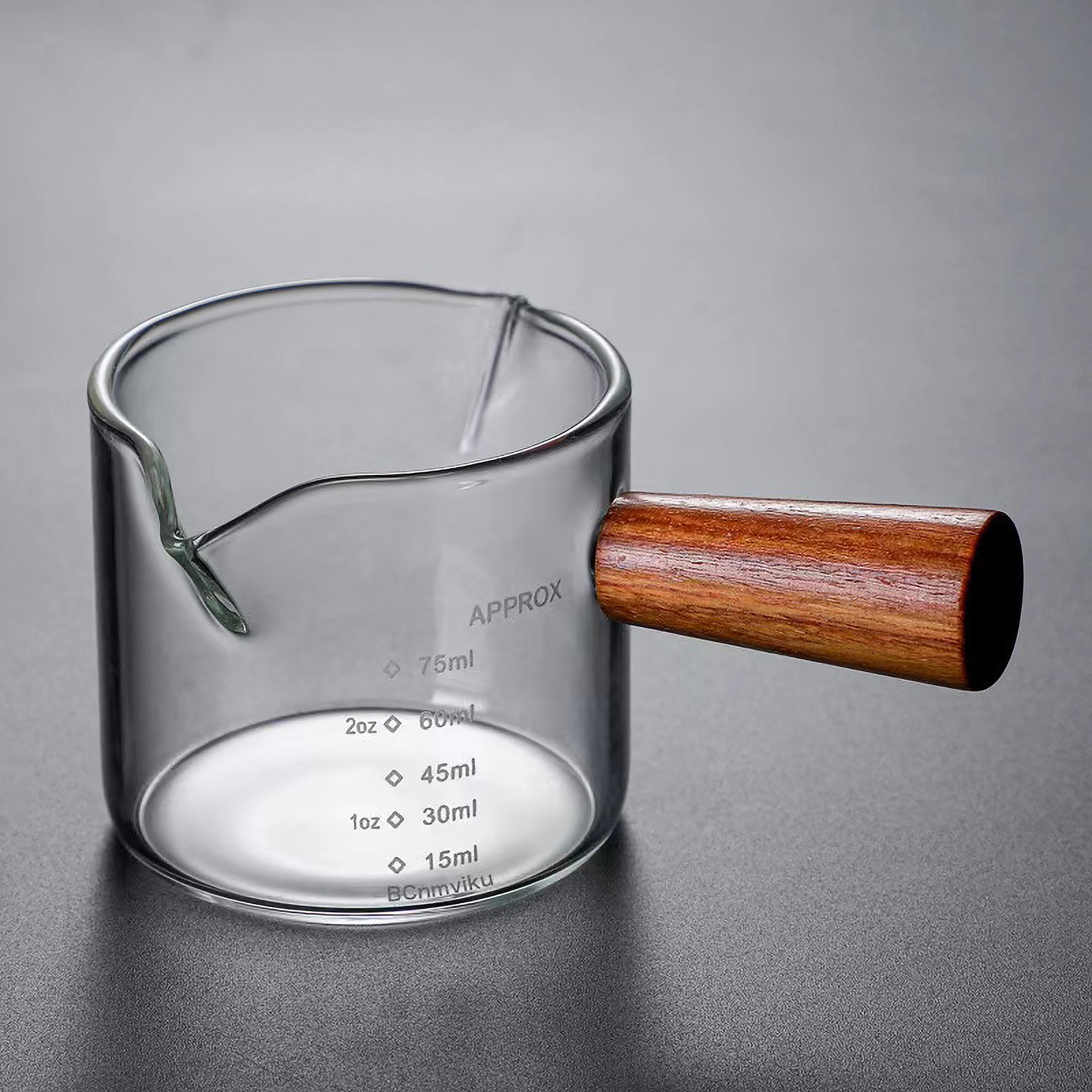 NEOUZA Espresso Measuring Glass Shot Glass Measuring Cup Coffee Measuring Glass