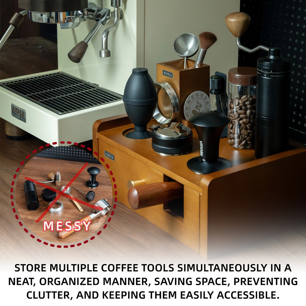 NEOUZA Multi-Functional Barista Station | Built-in Knock Box