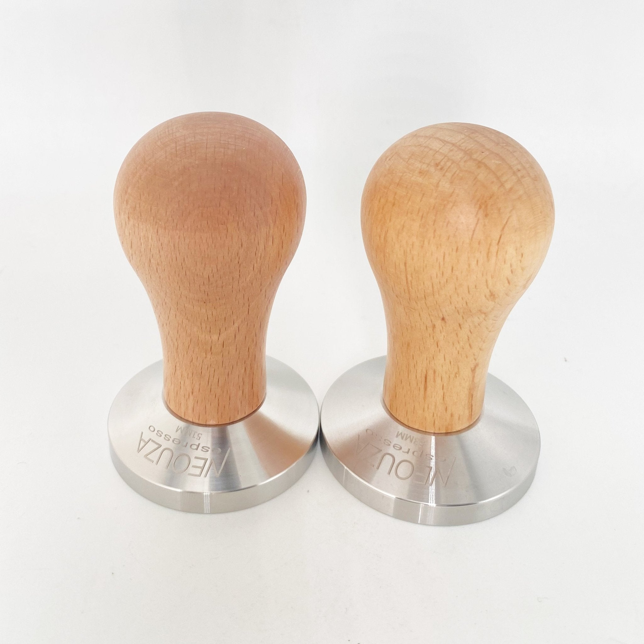 NEOUZA Coffee Machine Tamper 51mm 53mm 58mm Barista Powder Bean Press Wooden Handle Stainless Steel Flat Base,Fit for Espresso Filter Basket Portafilter - NEOUZA Official Website