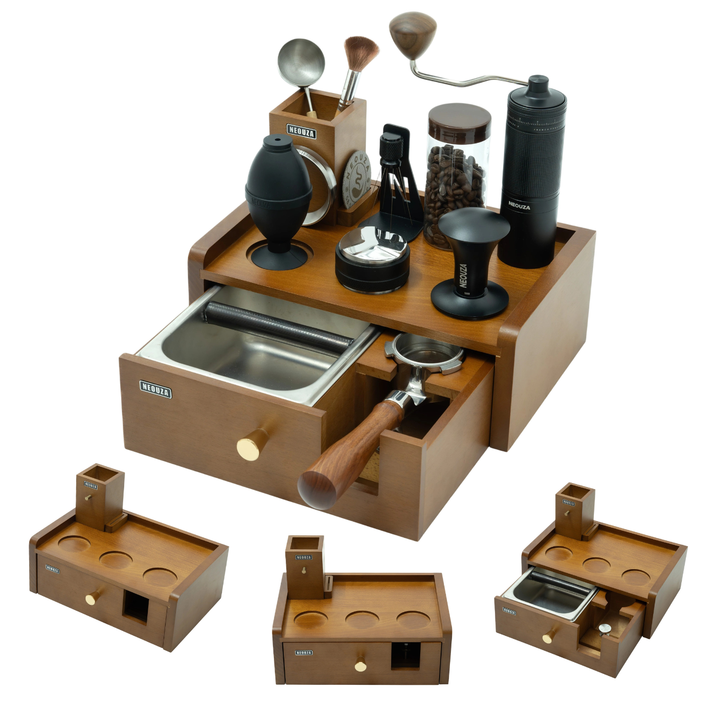 ☆☆ Barista ☆☆ NEOUZA Multi-Functional Barista Station | Built-in Knock Box