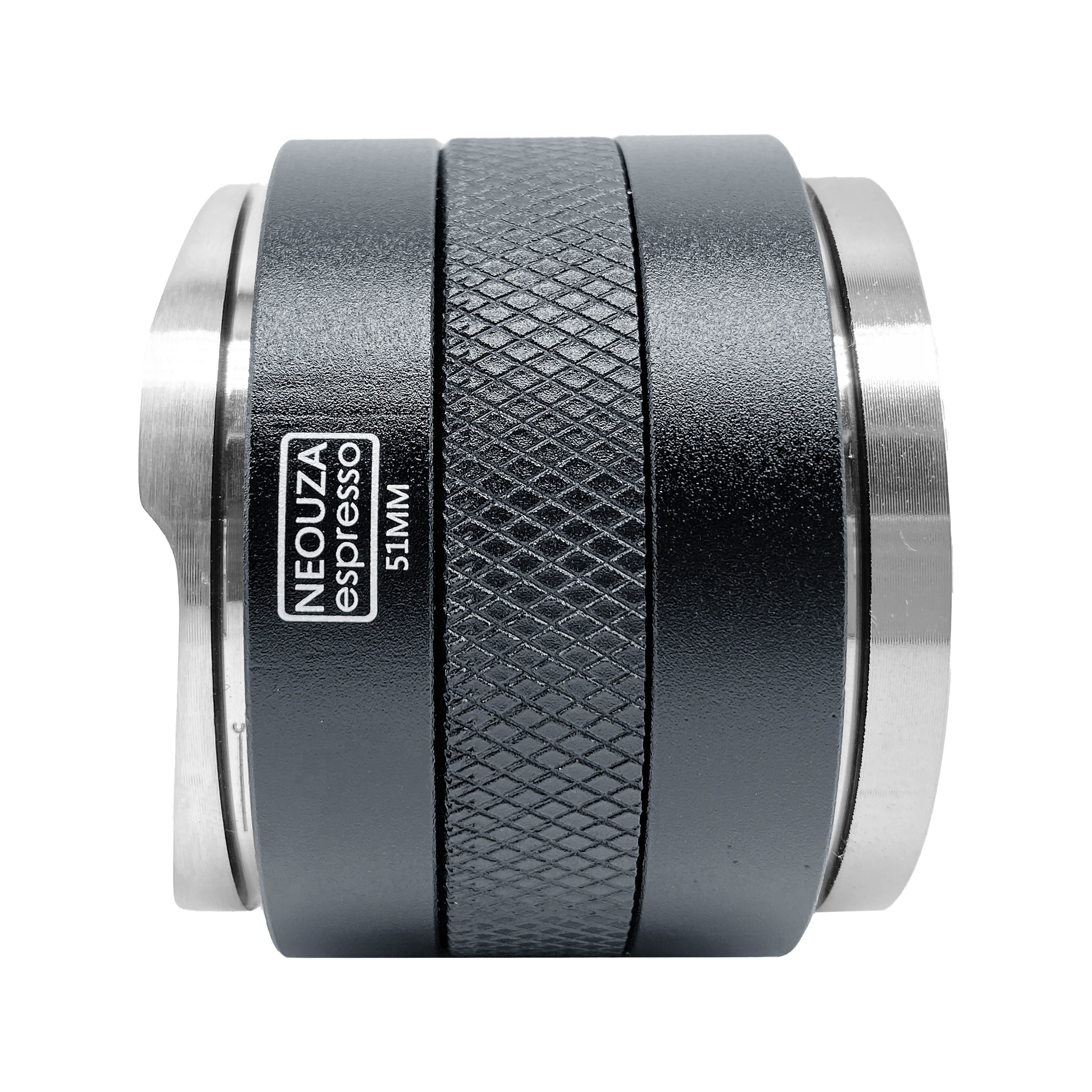 NEOUZA 51mm/53mm/58mm Laser-Calibration Coffee Distributor & Tamper, Dual-Head Espresso Leveler with Adjustable Depth, Fits E61 Group Portafilter