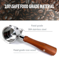 51mm Portafilter Compatible with De'Longhi Espresso Machines: BCO420, BCO430, BCO432, EC155, ECO310, EC330, ECP31.21, ECP33.21, ECP35.31, ECP3420, ECP3630, ECP3220, EC270 - NEOUZA Official Website