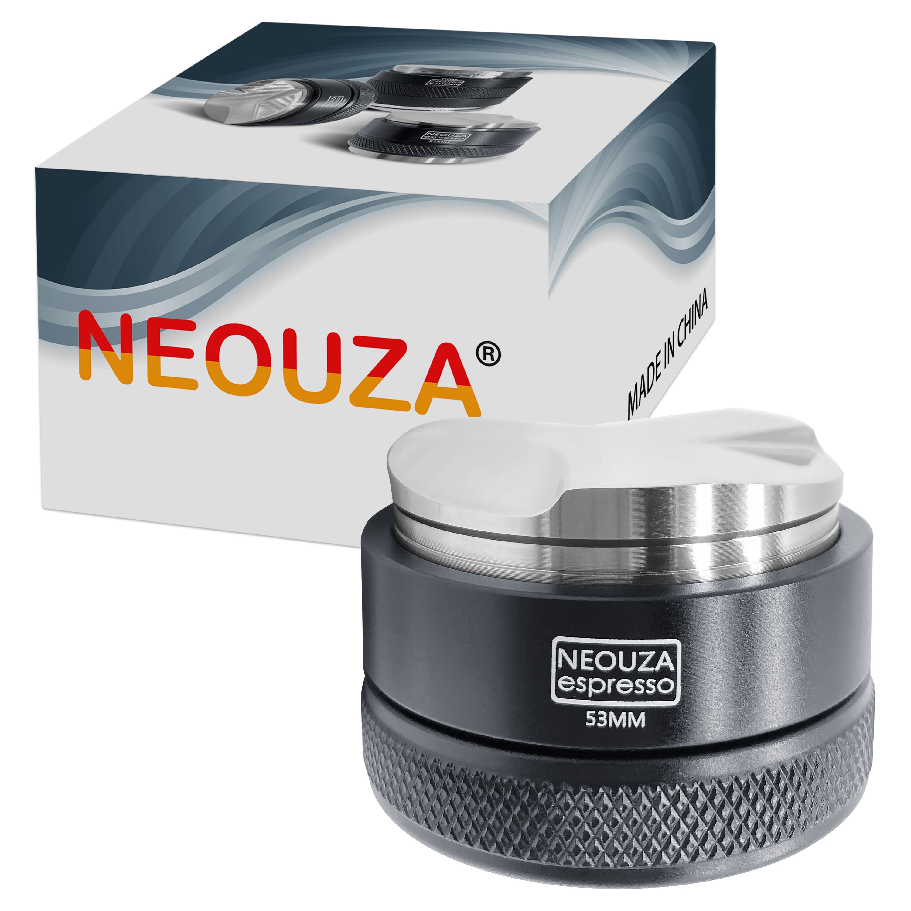 NEOUZA 51/53/58mm Coffee Distributor, Fits Delonghi/Breville/E61 Portafilters, Espresso Leveling Tool