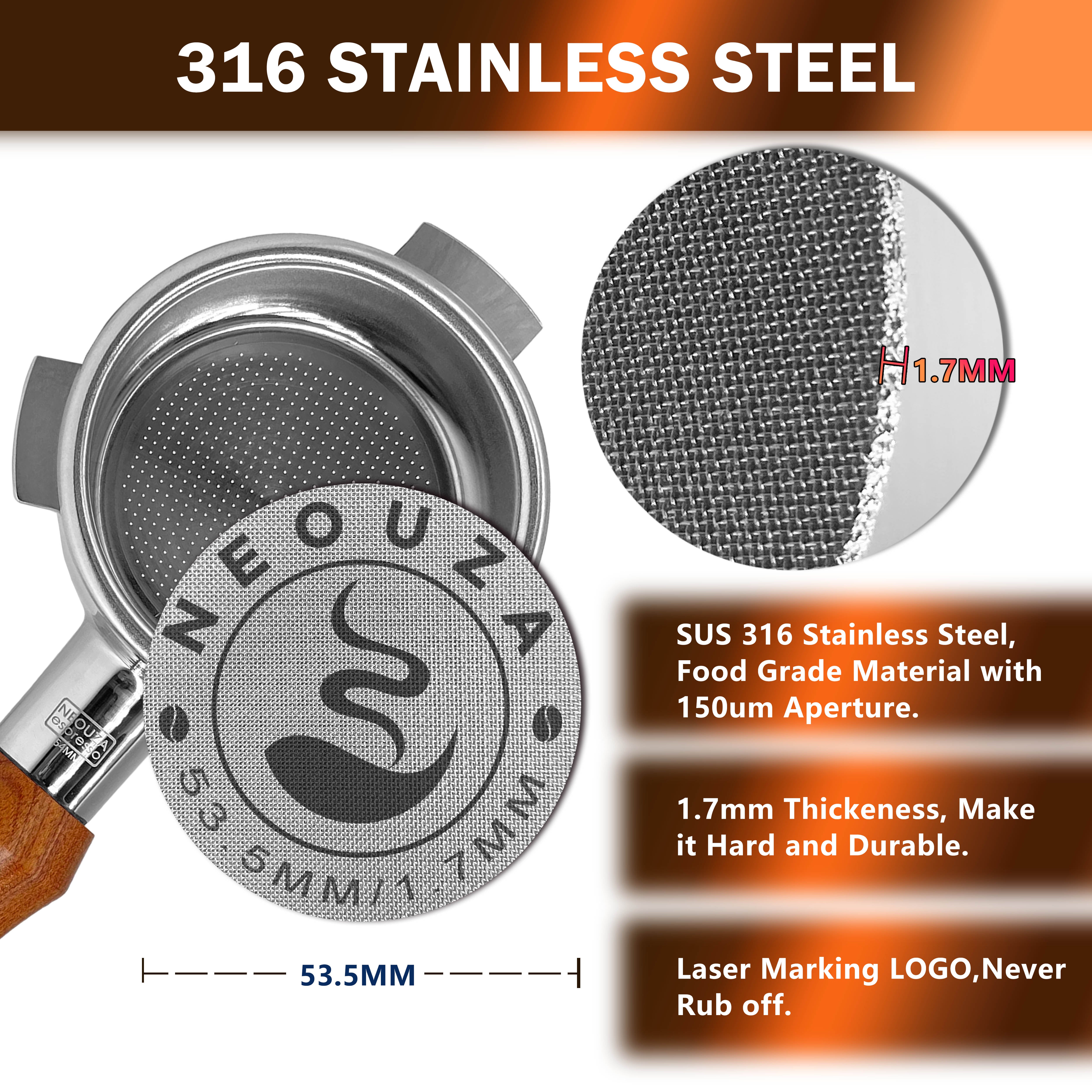 NEOUZA Espresso Puck Screen for 51mm, 54mm, 58mm Portafilters