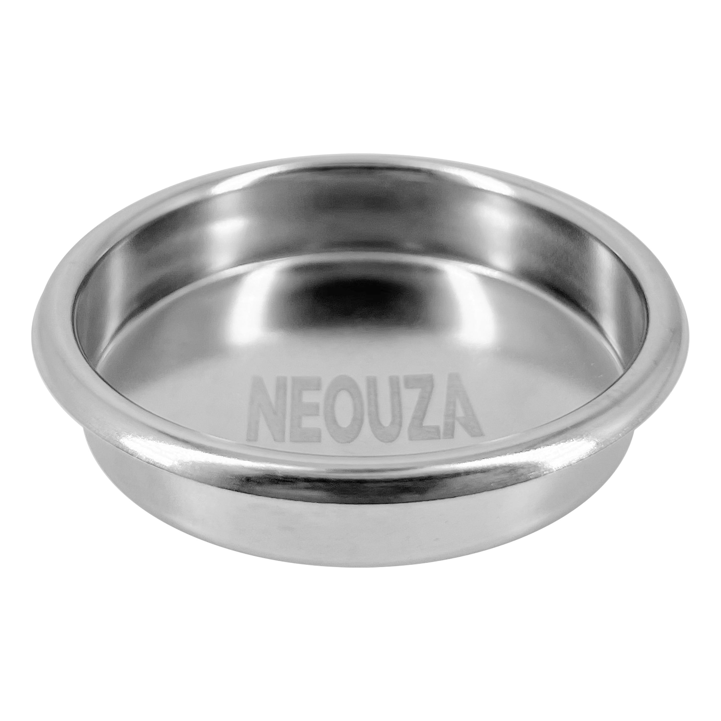 NEOUZA Filterkorb 54 mm für Espressomaschine Breville, Espressozubehör, Barista-Ersatzteile, bodenloser Siebträger aus 304 Edelstahl, 2 Tassen 