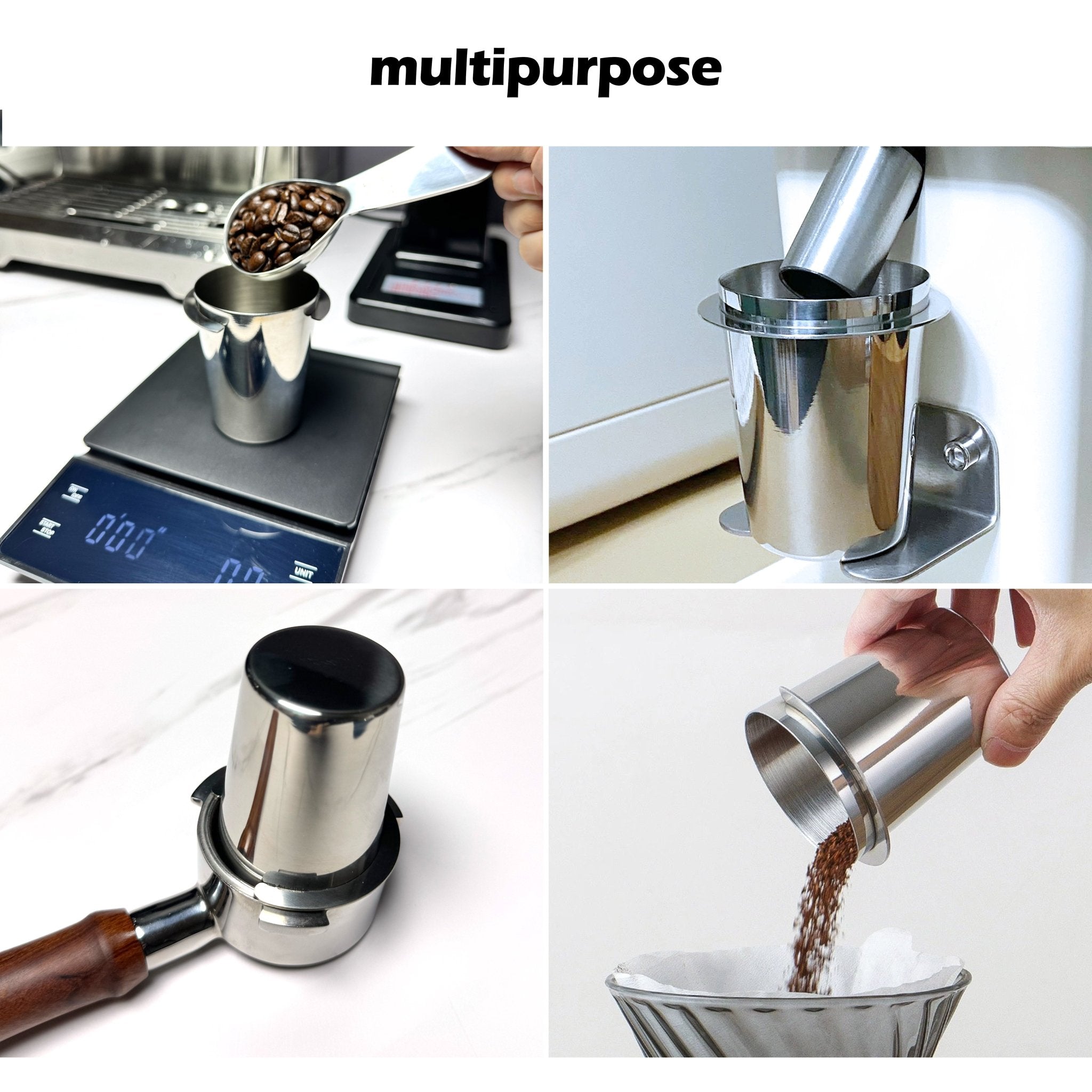 NEOUZA Coffee Bean Dosing Cup and RDT Spray Bottle Set Coffee Powder Feeder for Grinder - NEOUZA Official Website