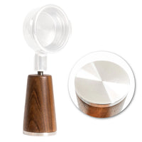 NEOUZA M10 Self-Standing Wooden Handle for Espresso Machine Portafilter, Coffee Maker Accessories