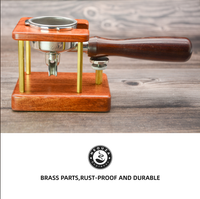 NEOUZA Coffee Tamping Station, Portafilter Stand Holder, Fits Most