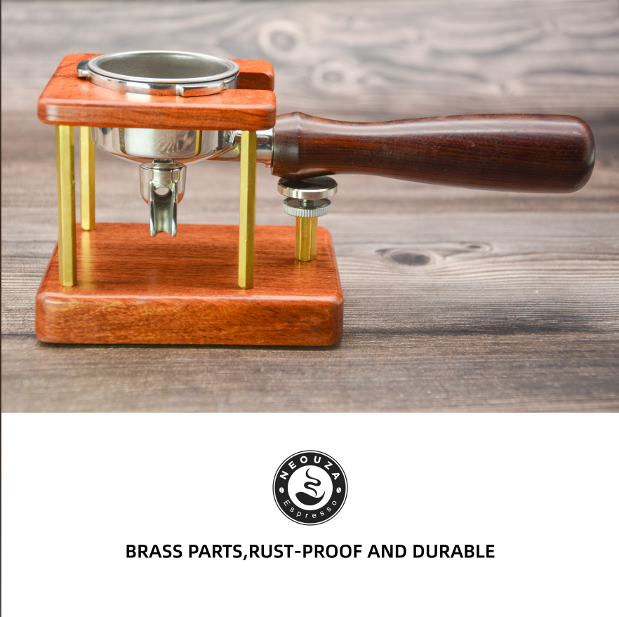 NEOUZA Coffee Tamping Station, Portafilter Stand Holder, Fits Most