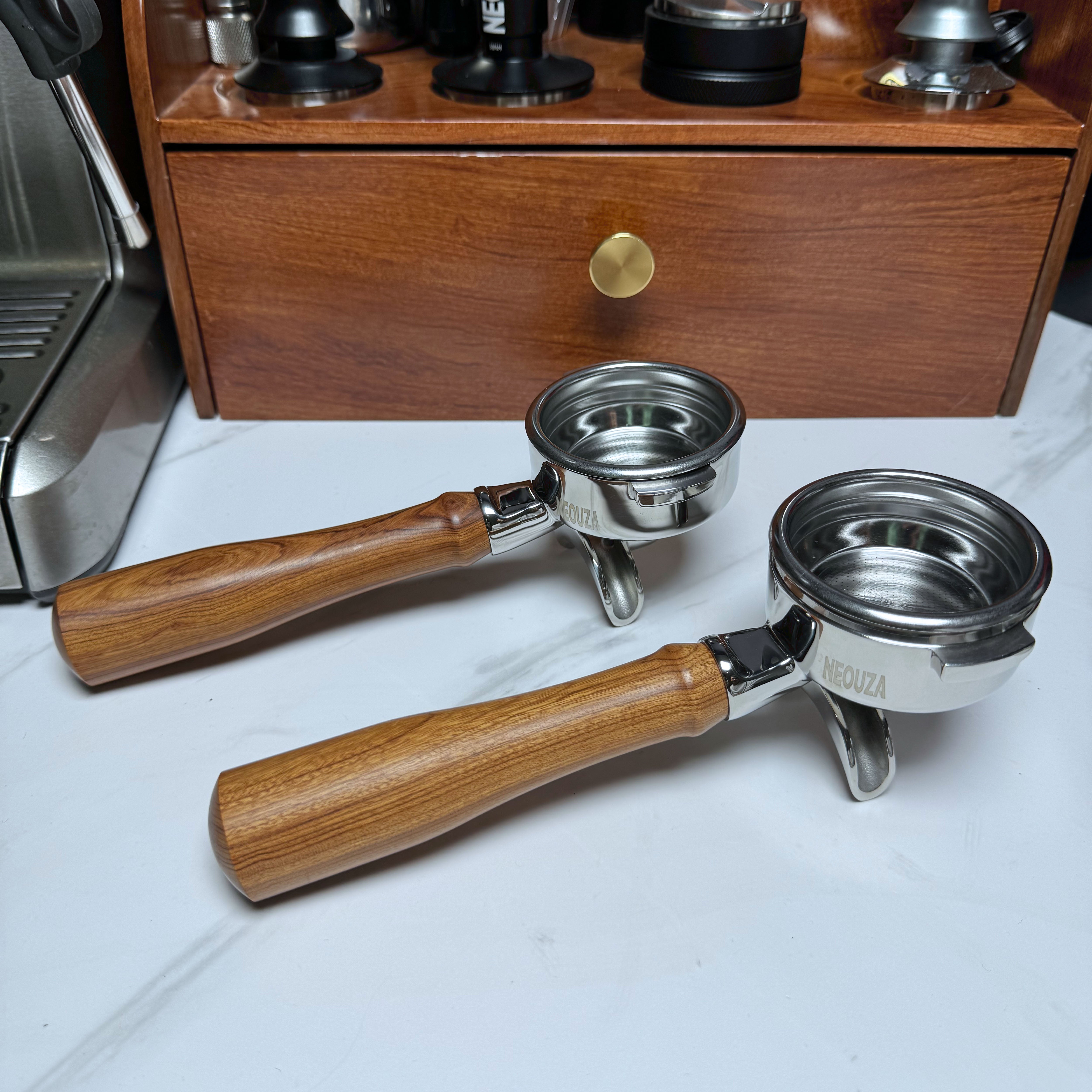 NEOUZA 58mm Espresso Portafilter Compatible with E61 Coffee