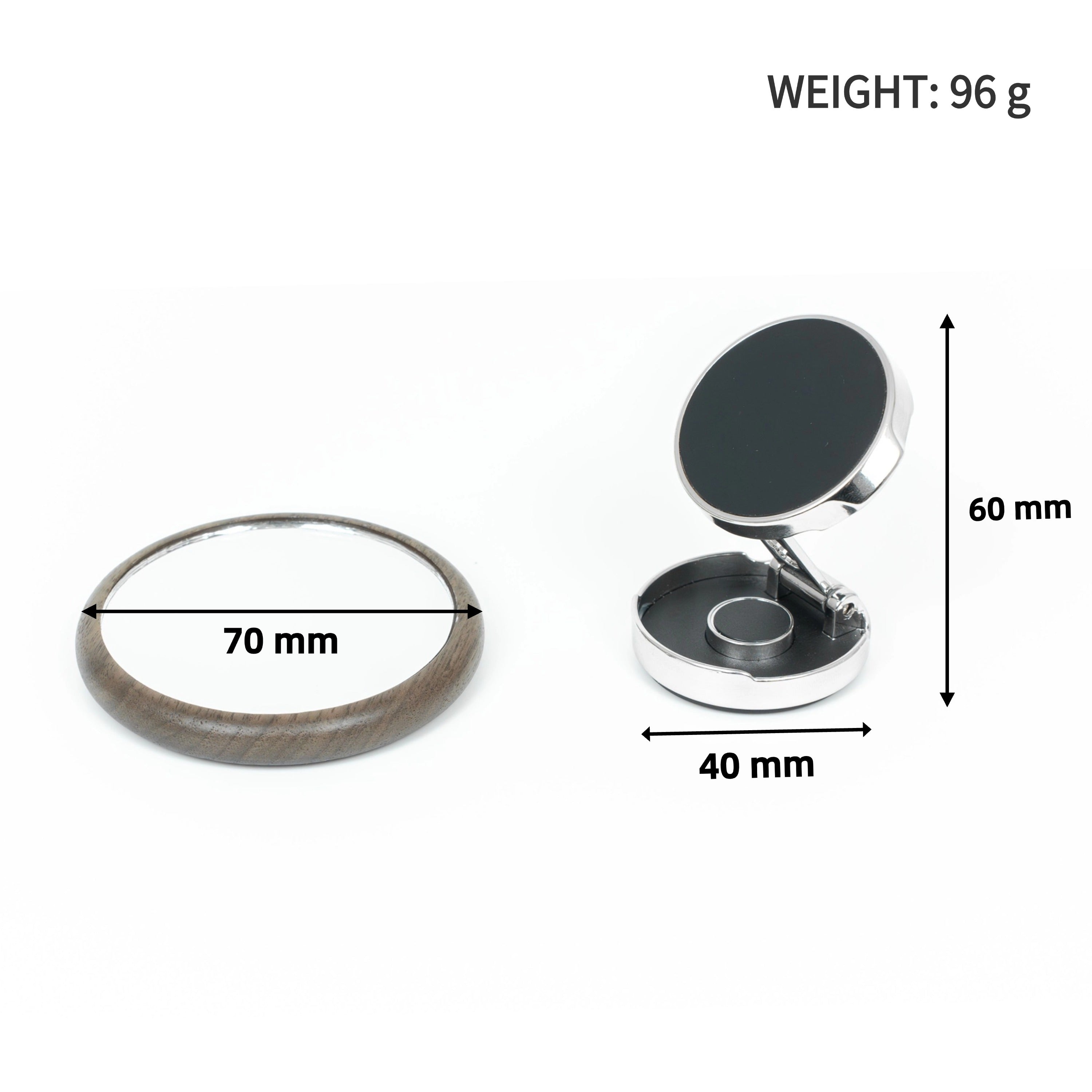 NEOUZA Espresso Shot Mirror for Flair Espresso Maker & Bottomless Portafilter | Multi-Angle Adjustable | Detachable Mirror | Optimal Espresso Extraction Observation
