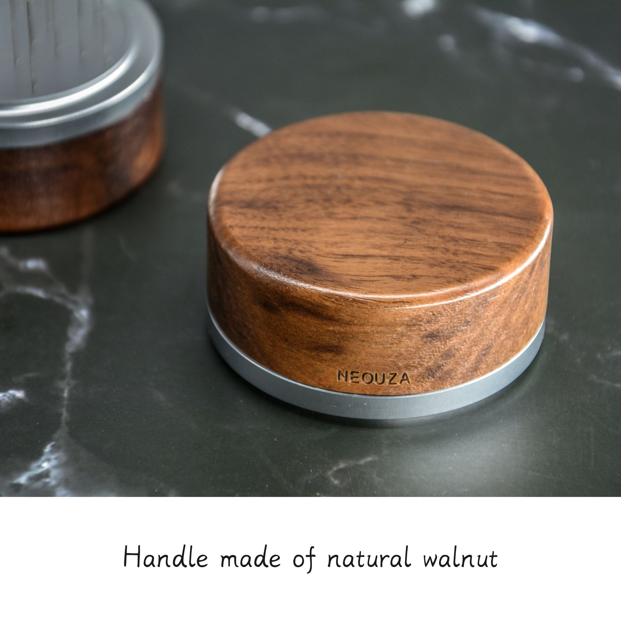 NEOUZA WDT Tamper Set Für Espresso – Aus Aluminium, Mit 8 Edelstahlnadeln (0,4 Mm) & Geriffeltem Boden, 51 Mm | Zum Verteilen & Anpressen Des Kaffeepulvers