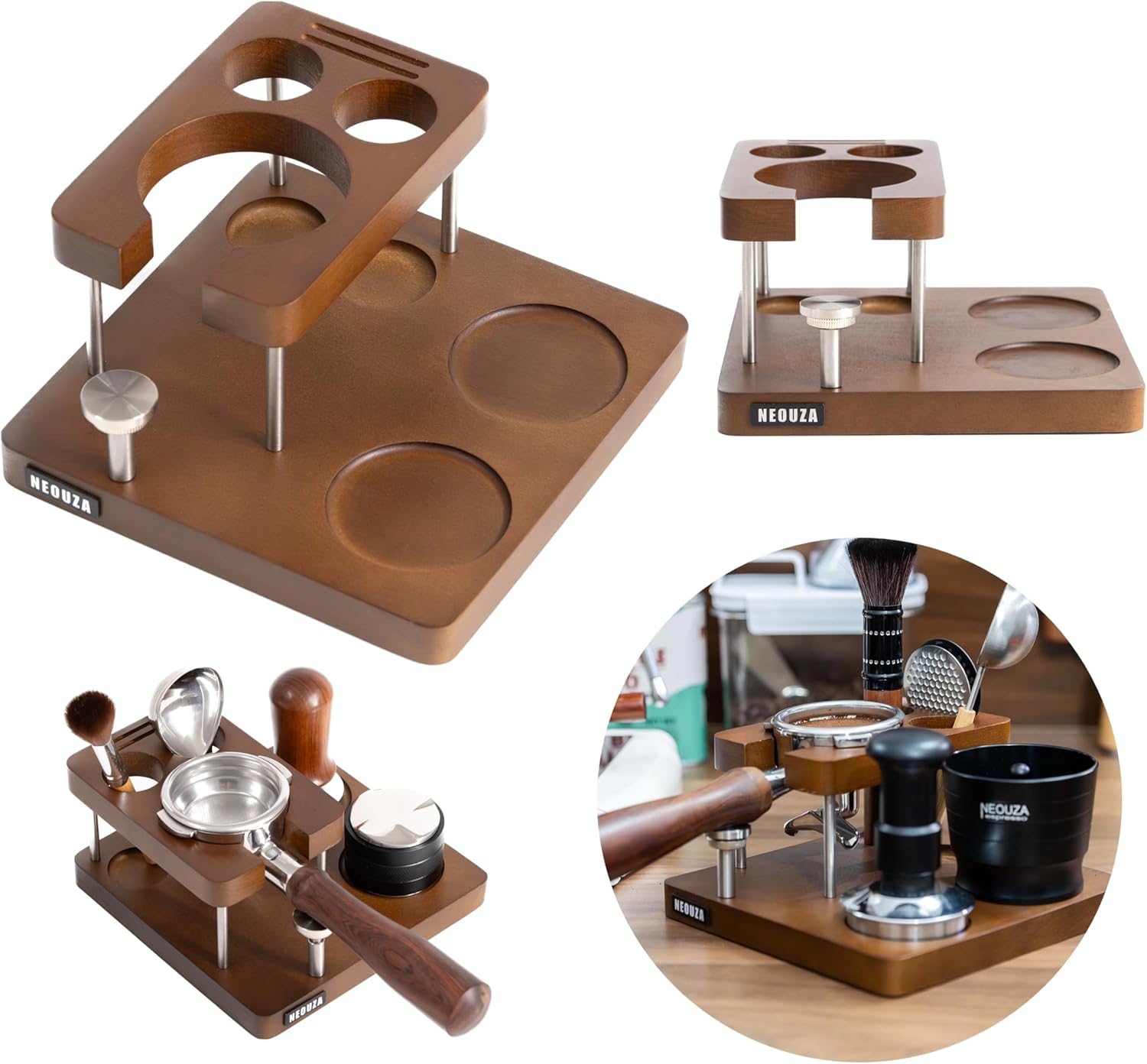 NEOUZA Espresso Tamper Organizer Station for Tamper Distributor