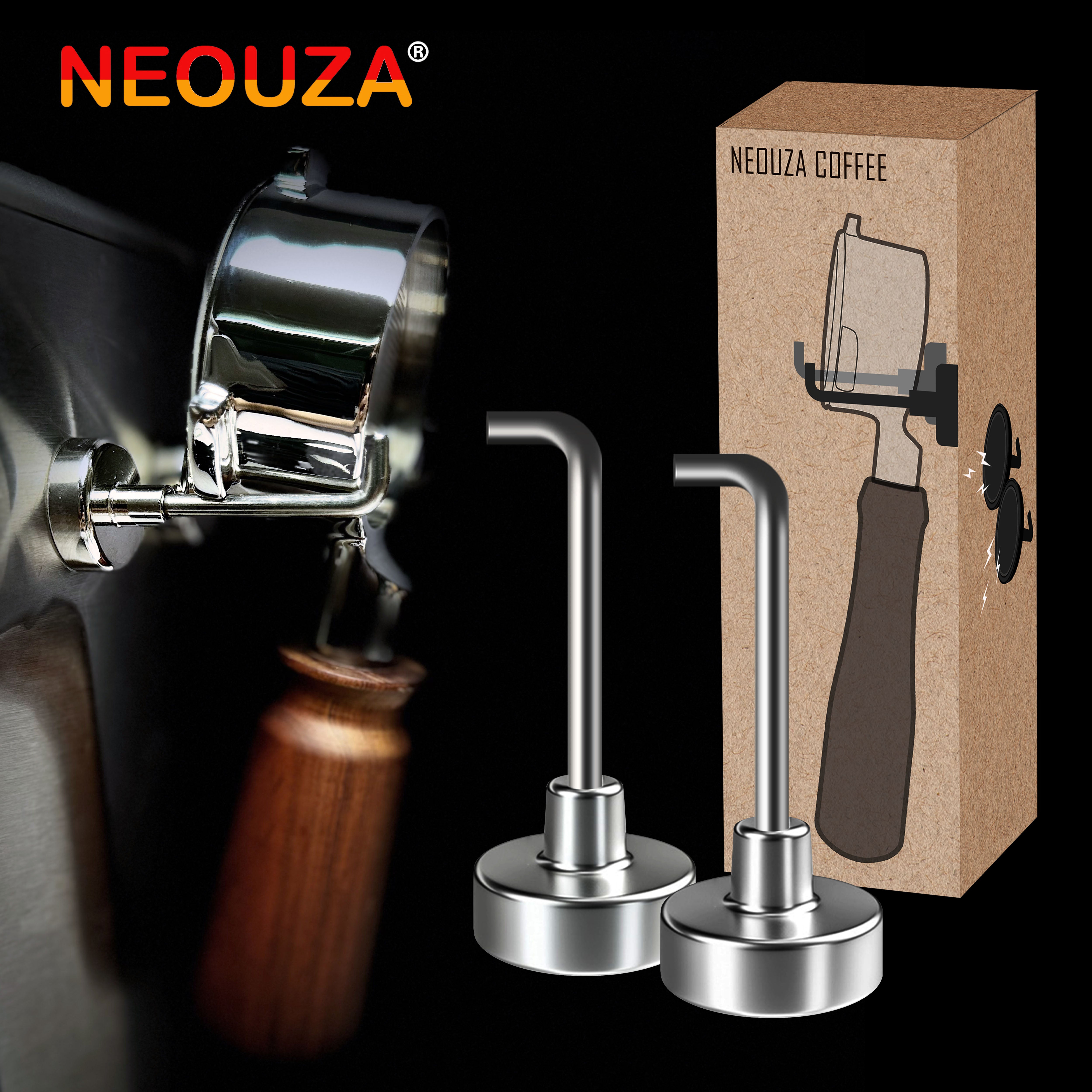 NEOUZA Magnetic Hooks for Coffee Maker, Espresso Machine