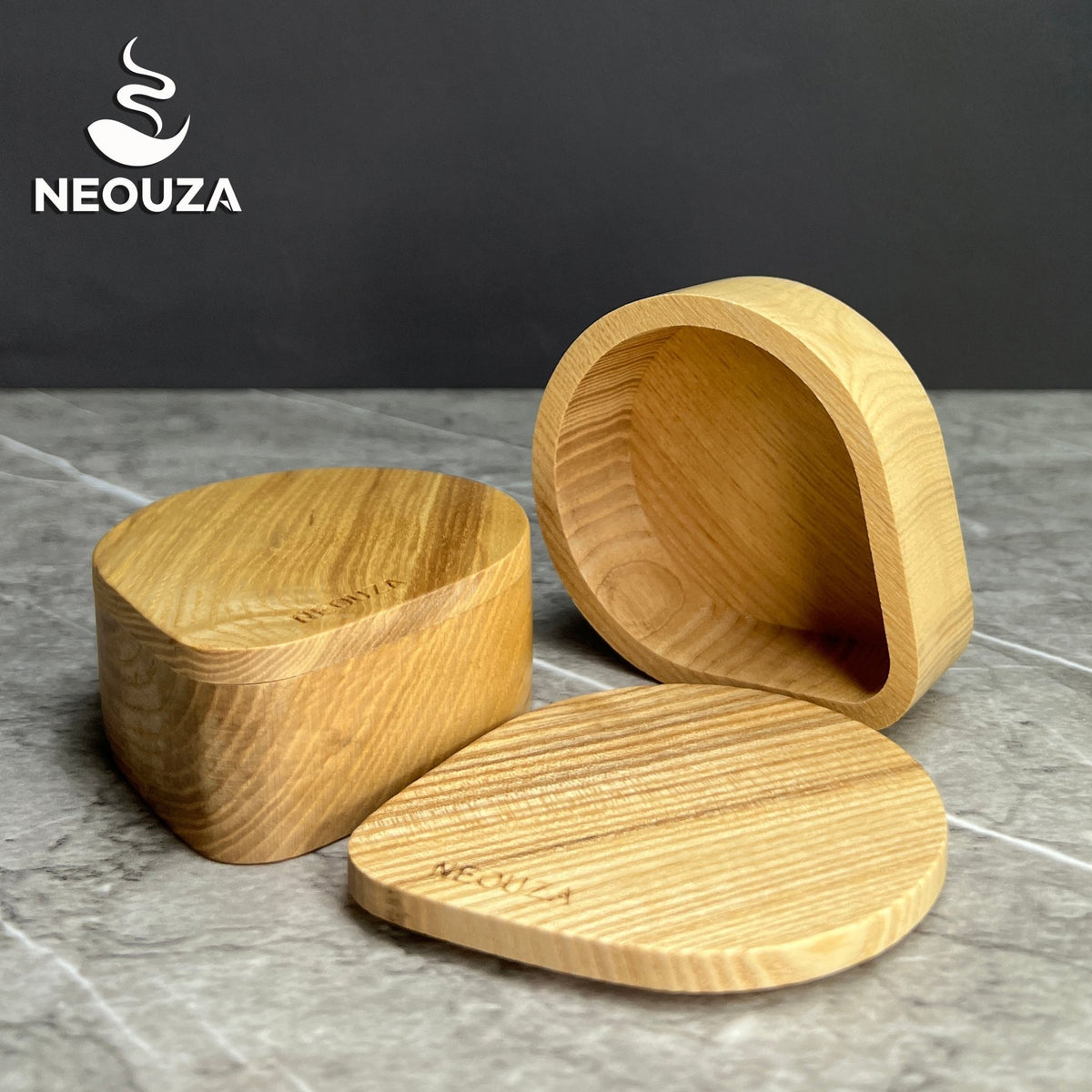 NEOUZA Coffee Round Paper Filter Holder Puck Screen Container for Espresso Machine Portafilter Moka Pot AeroPress, White Ash - NEOUZA Official Website