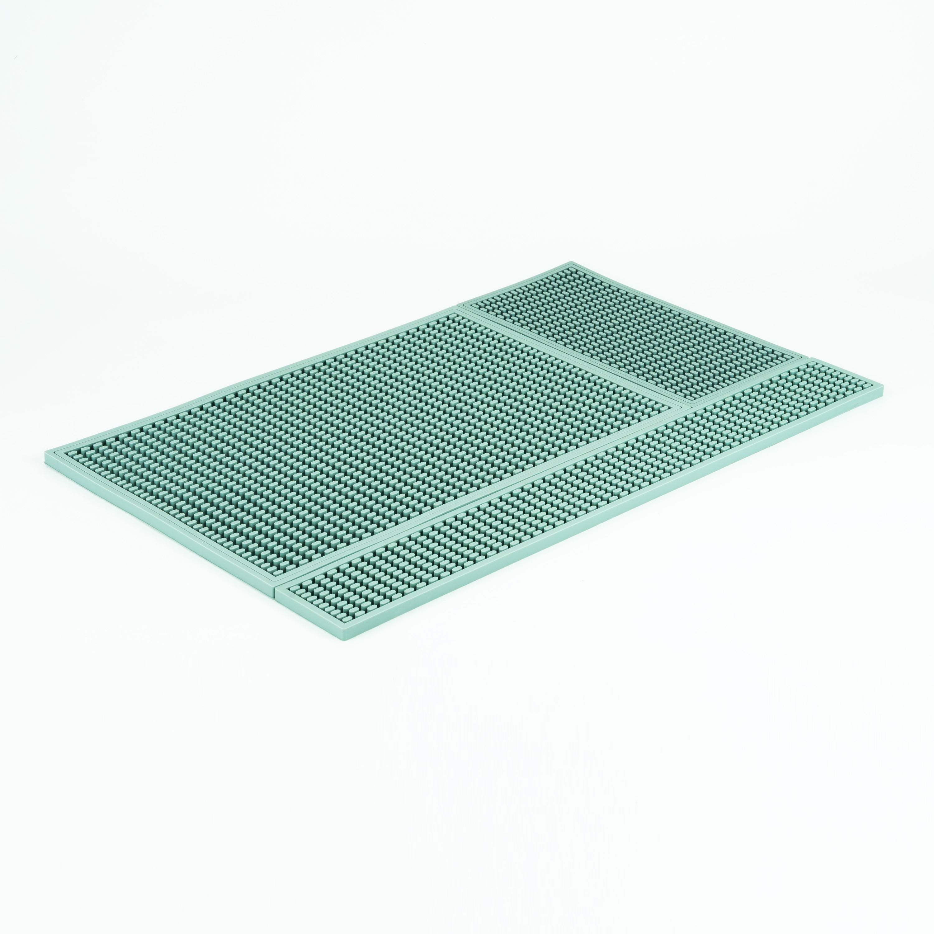 NEOUZA Silicone Bar Mat for Countertop, Heat-Resistant and Spill-Proof Bartending Mat, Modern Minimalist Style Cup Coaster for Home Bar and Coffee Bar