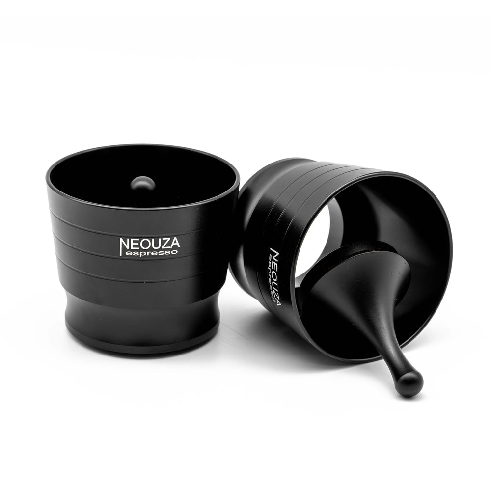 NEOUZA Espresso Dosing Cup Aluminum Alloy Dosing Funnel Compatible with 51mm 58mm Portafilter for Coffee Grinder Splashproof