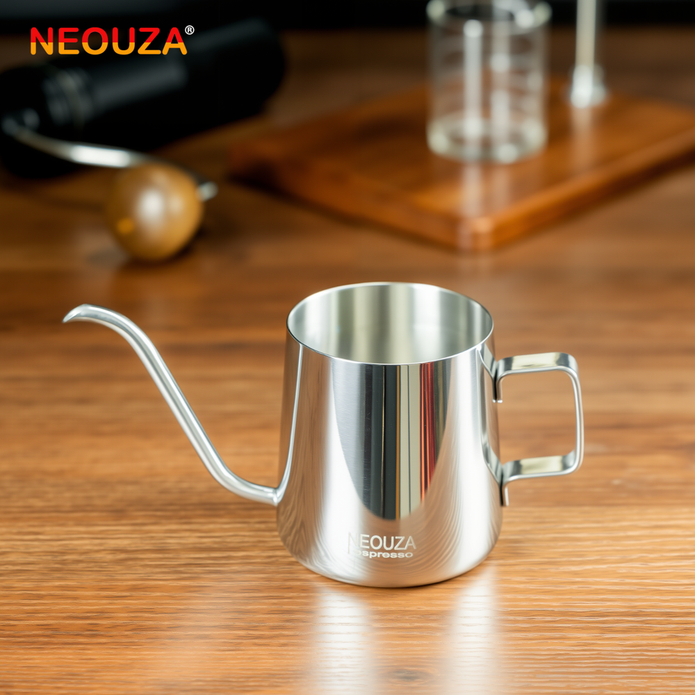 NEOUZA 250mL Pour Over Coffee Kettle, Gooseneck Kettle Drip Coffee Maker Kettle Stainless Steel Without Lid