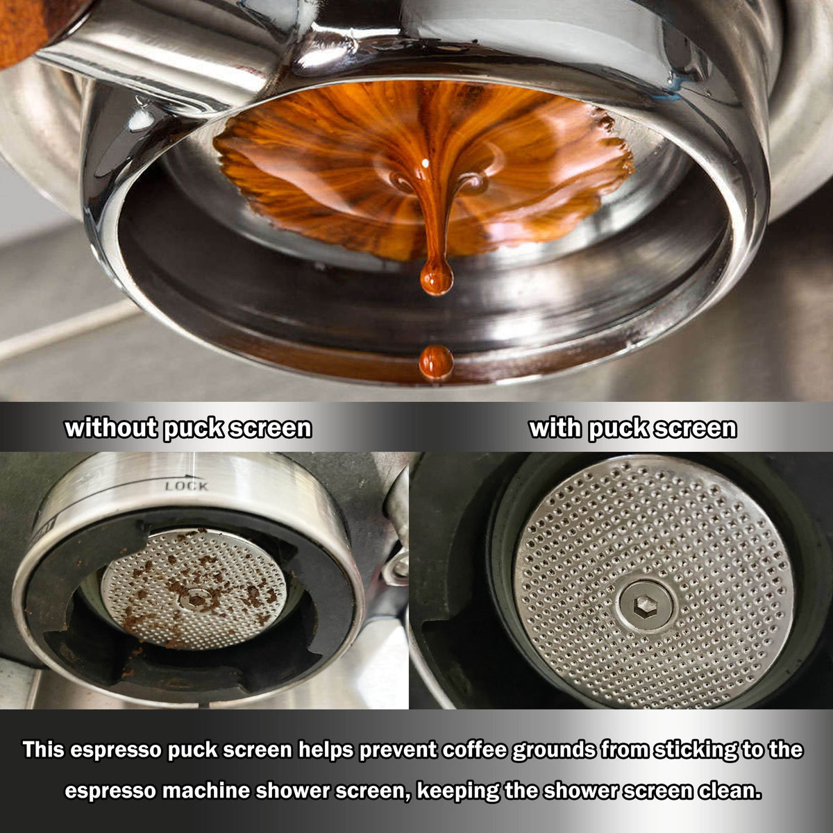 NEOUZA V3 Espresso 51/53/58mm Puck Screen 0.8mm Thickness Mesh Resuable Filter Stainless Steel for Barista Coffee Portafilter Basket - NEOUZA Official Website