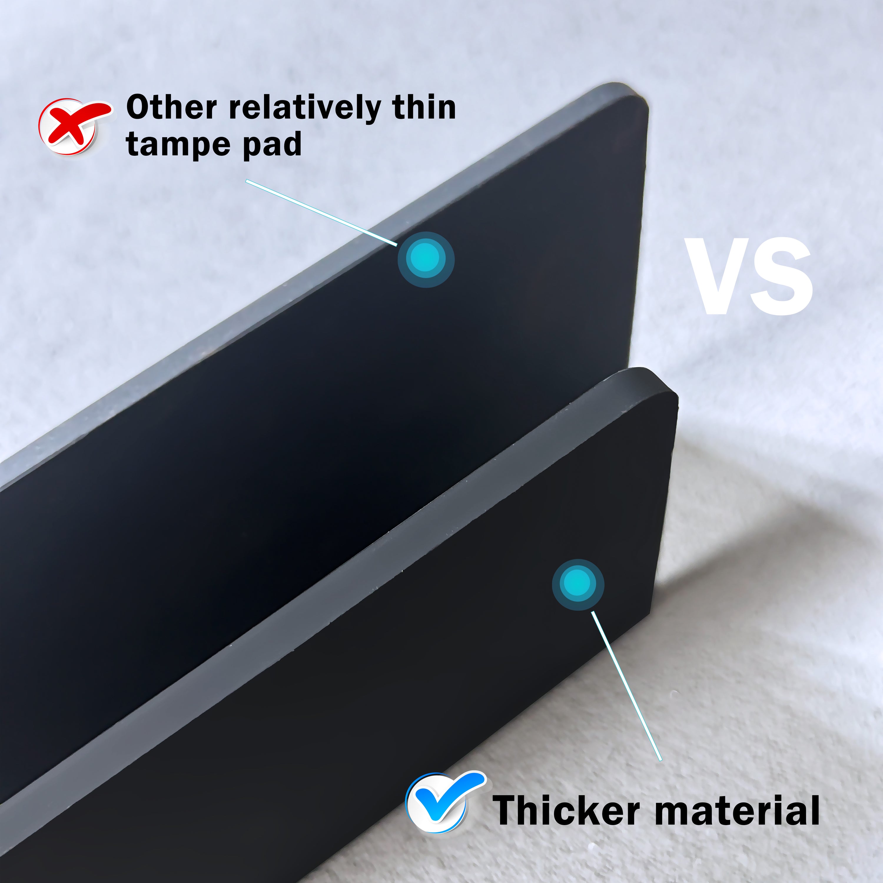 NEOUZA Espresso Tamper Mat, Coffee Corner Tamping Station, Silicone Food Grade Pad for Bottomless Portafilter Home Kitchen Office Bar Shop