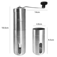 NEOUZA Coffee Grinder,Espresso Bean Manual Portable Conical Burr Mill,Stainless steel - NEOUZA Official Website