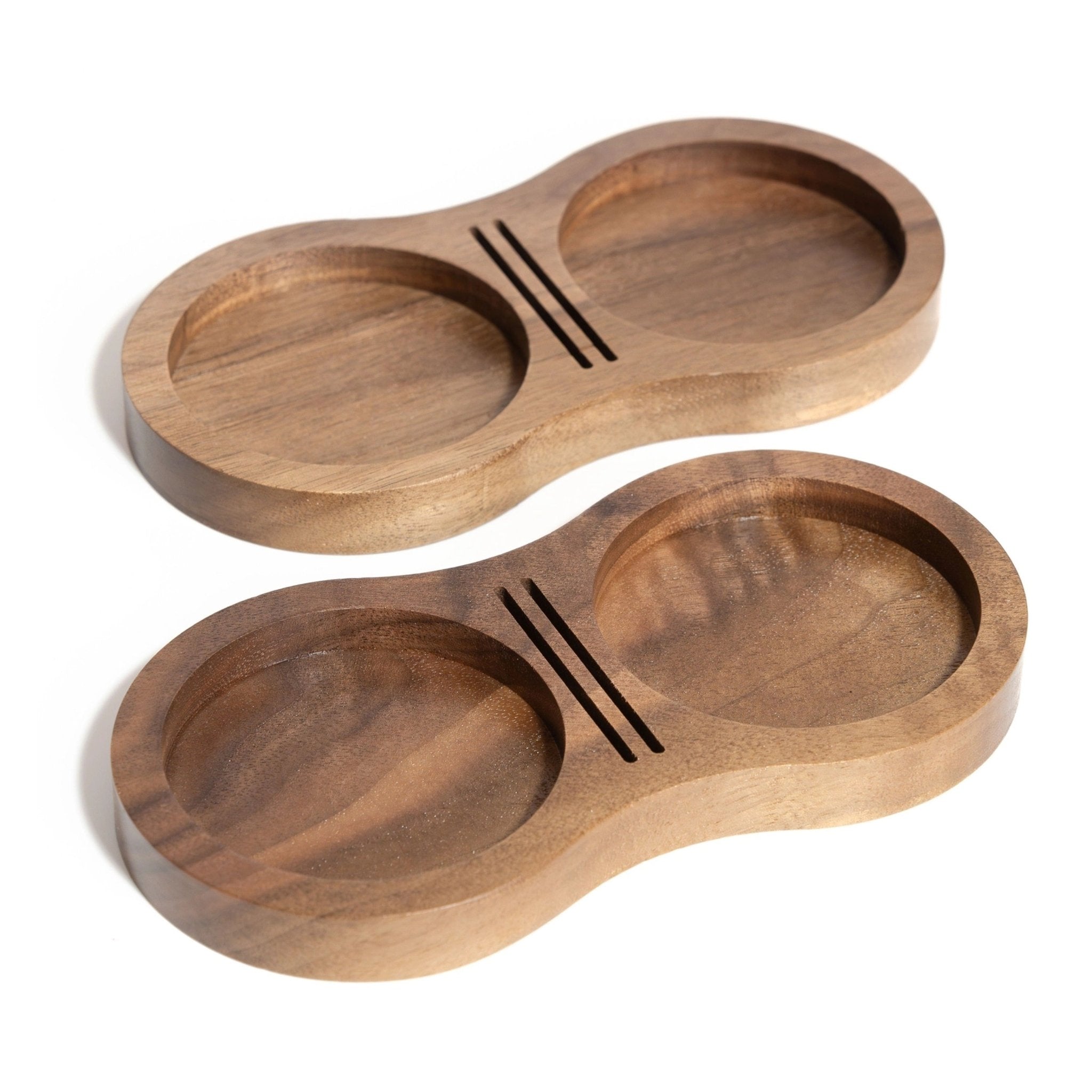NEOUZA Coffee Tamper Stand Holder for Tamper, Distribution Tool, Puck Screen, Walnut Wood,51mm 53mm 58mm Universal - NEOUZA Official Website
